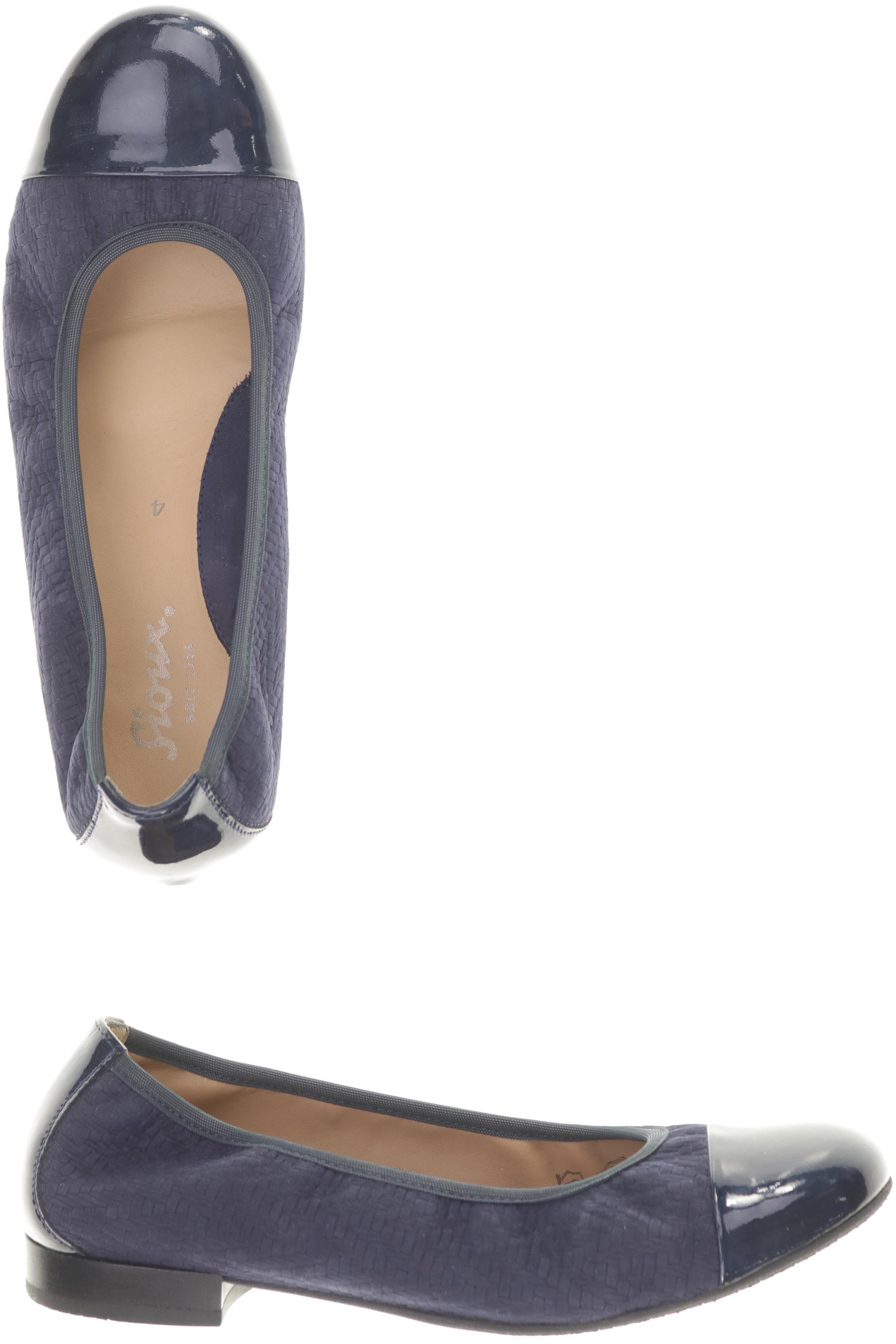 

Sioux Damen Ballerinas, blau, Gr. 4
