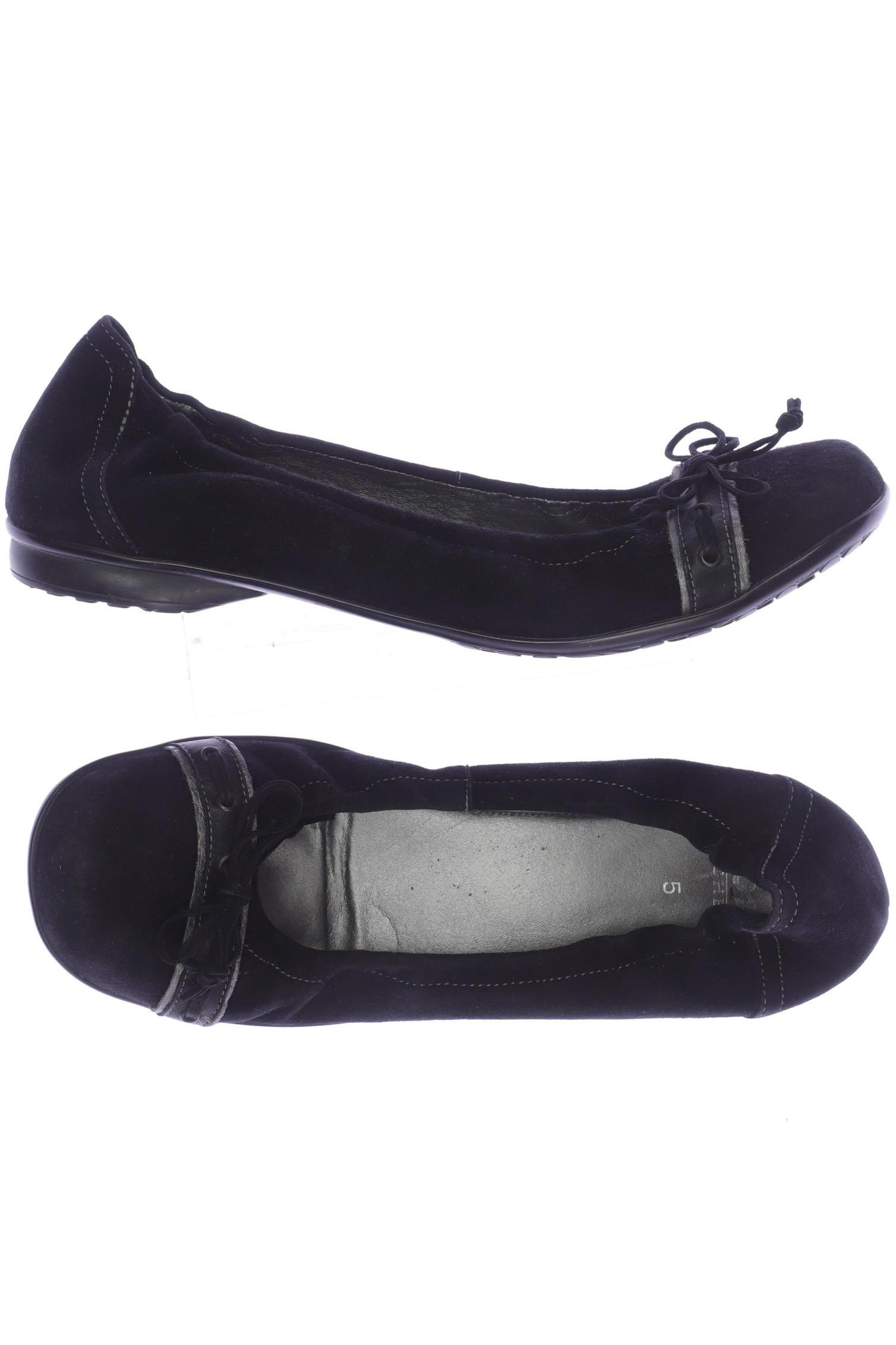 

Sioux Damen Ballerinas, schwarz, Gr. 5