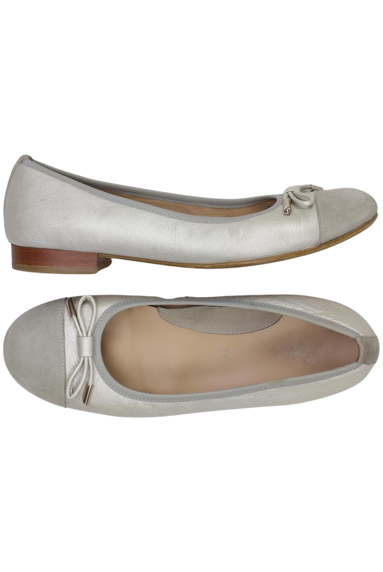 

Sioux Damen Ballerinas, silber, Gr. 5.5