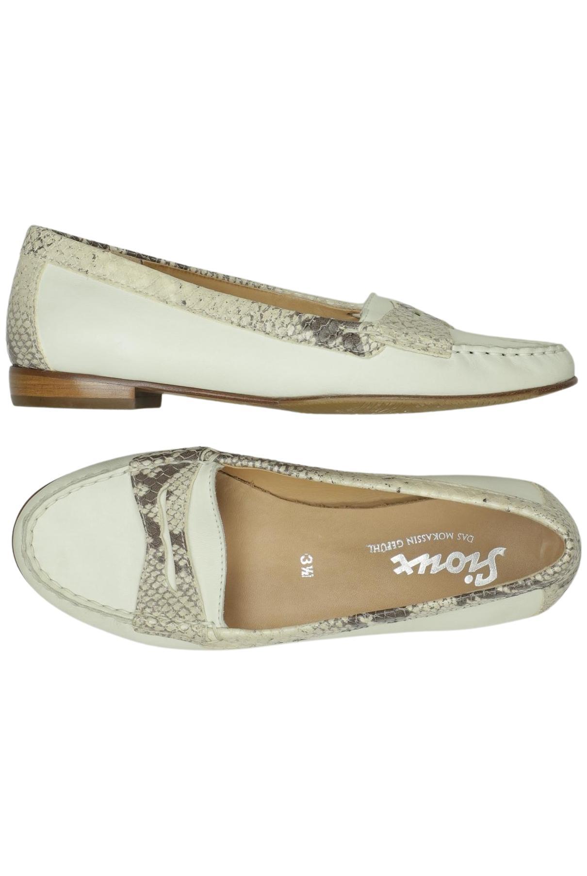 

Sioux Damen Ballerinas, cremeweiß, Gr. 3.5