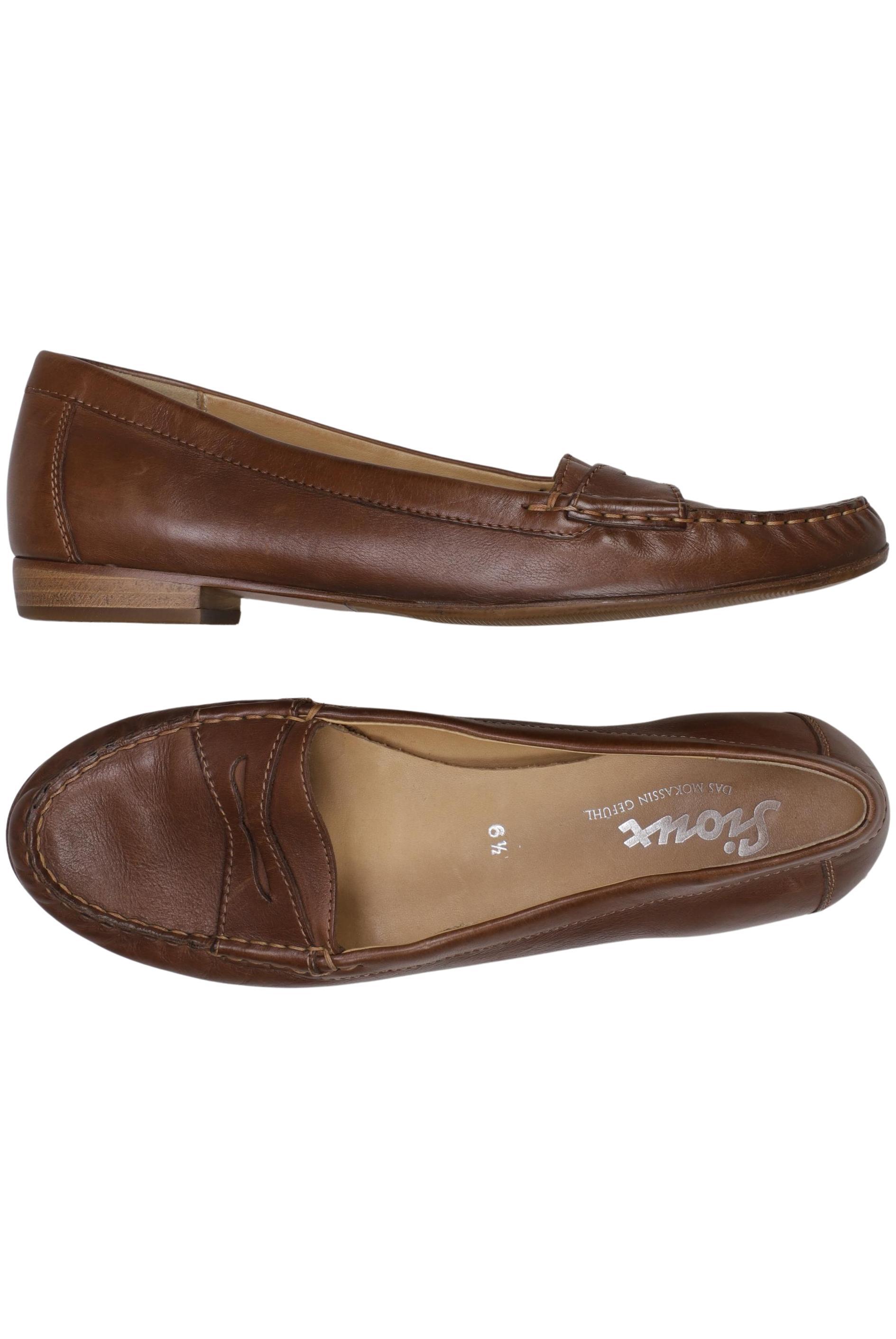

Sioux Damen Ballerinas, braun, Gr. 6.5