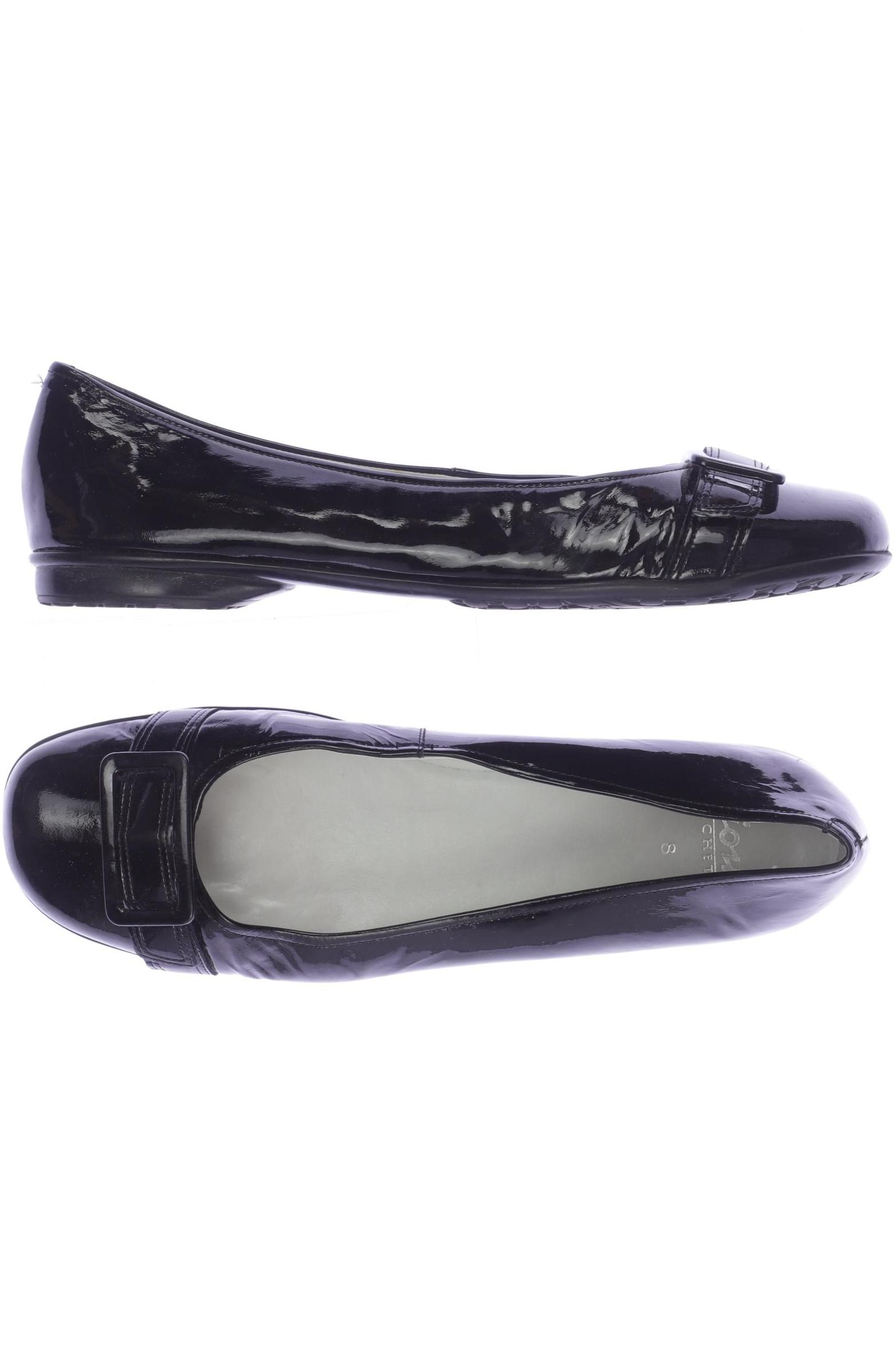 

Sioux Damen Ballerinas, schwarz, Gr. 8