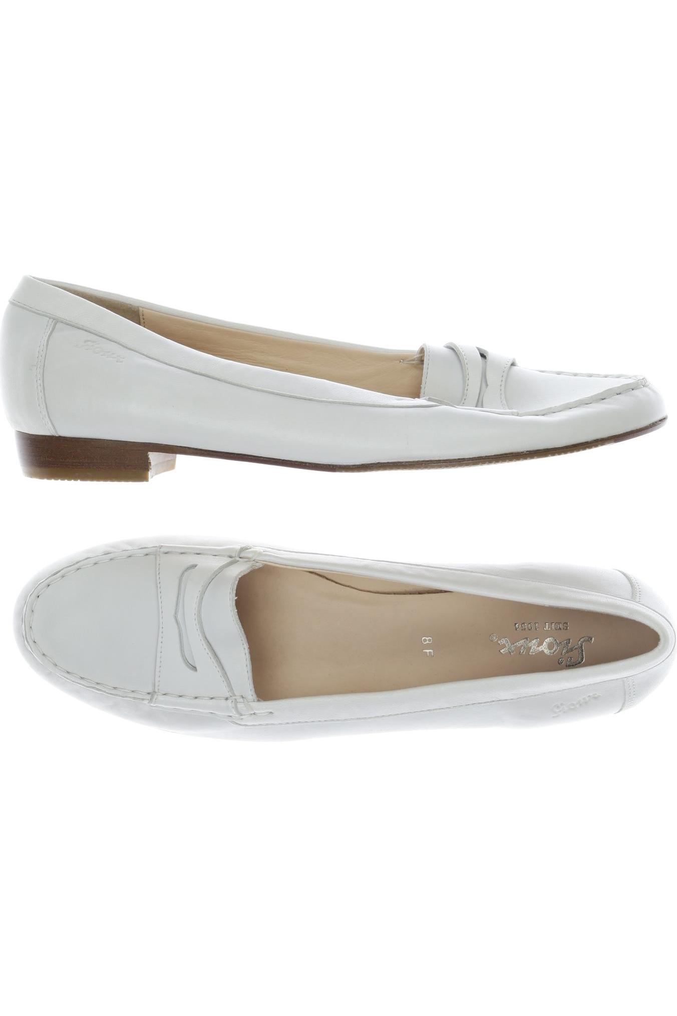 

Sioux Damen Ballerinas, weiß, Gr. 8