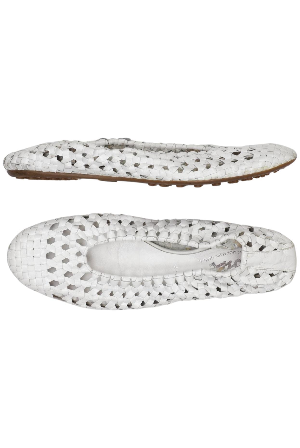 

Sioux Damen Ballerinas, weiß, Gr. 41