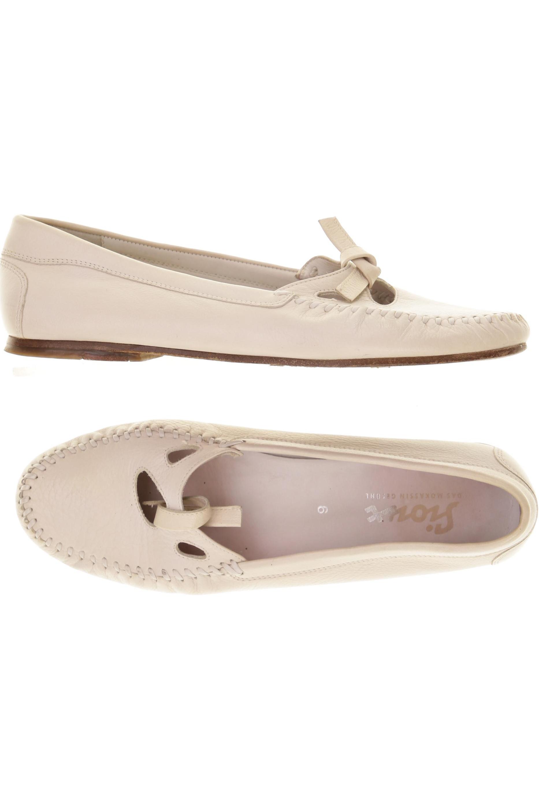 

Sioux Damen Ballerinas, weiß, Gr. 6