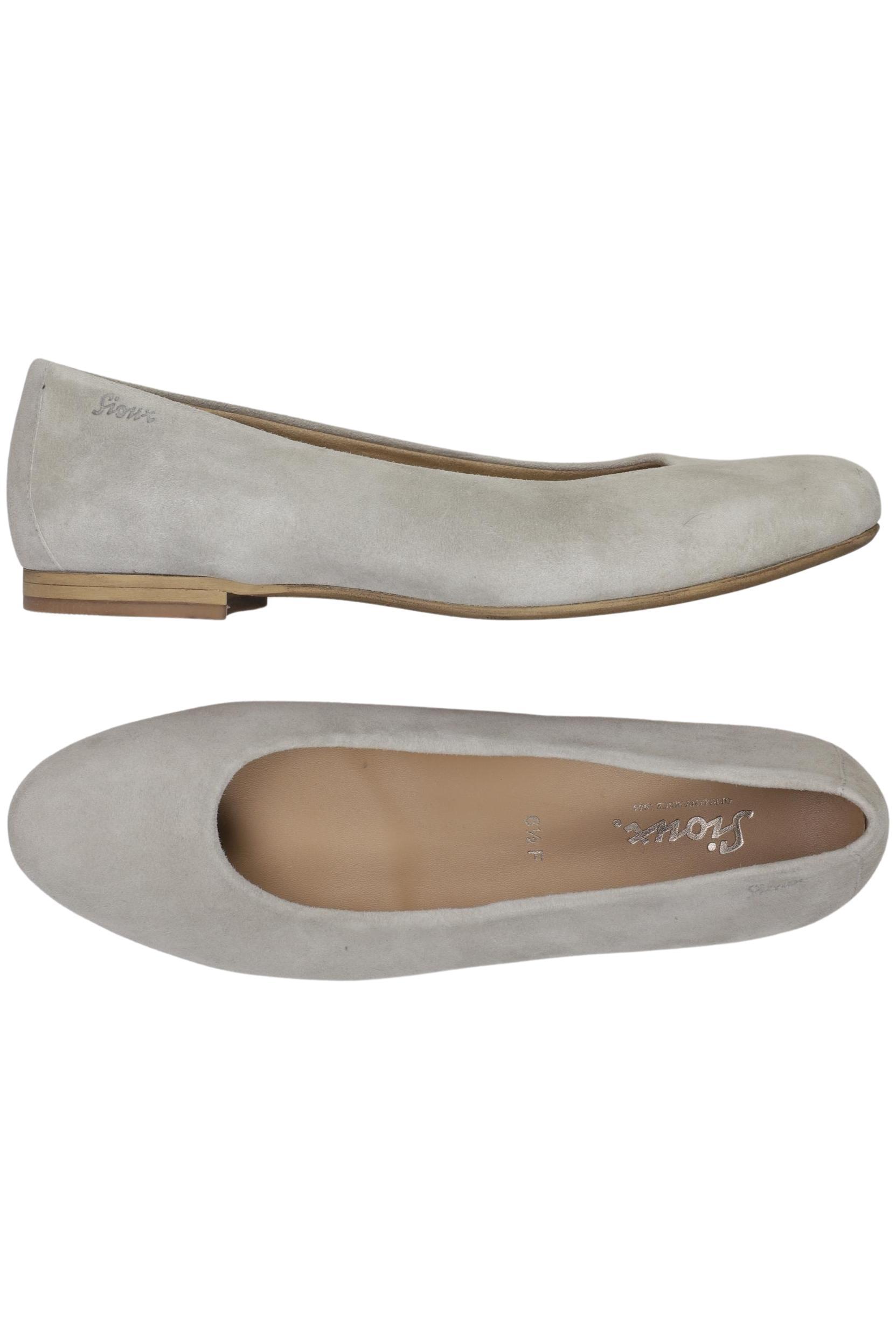 

Sioux Damen Ballerinas, grau, Gr. 6.5