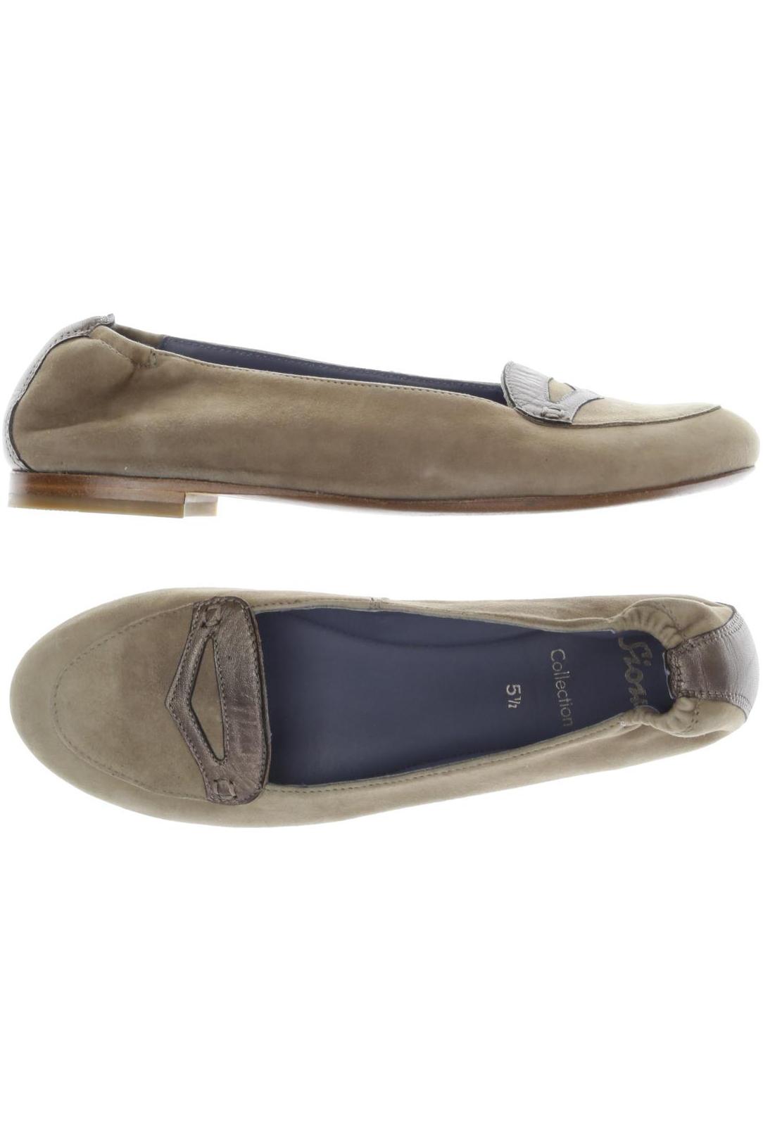 

Sioux Damen Ballerinas, beige, Gr. 5.5