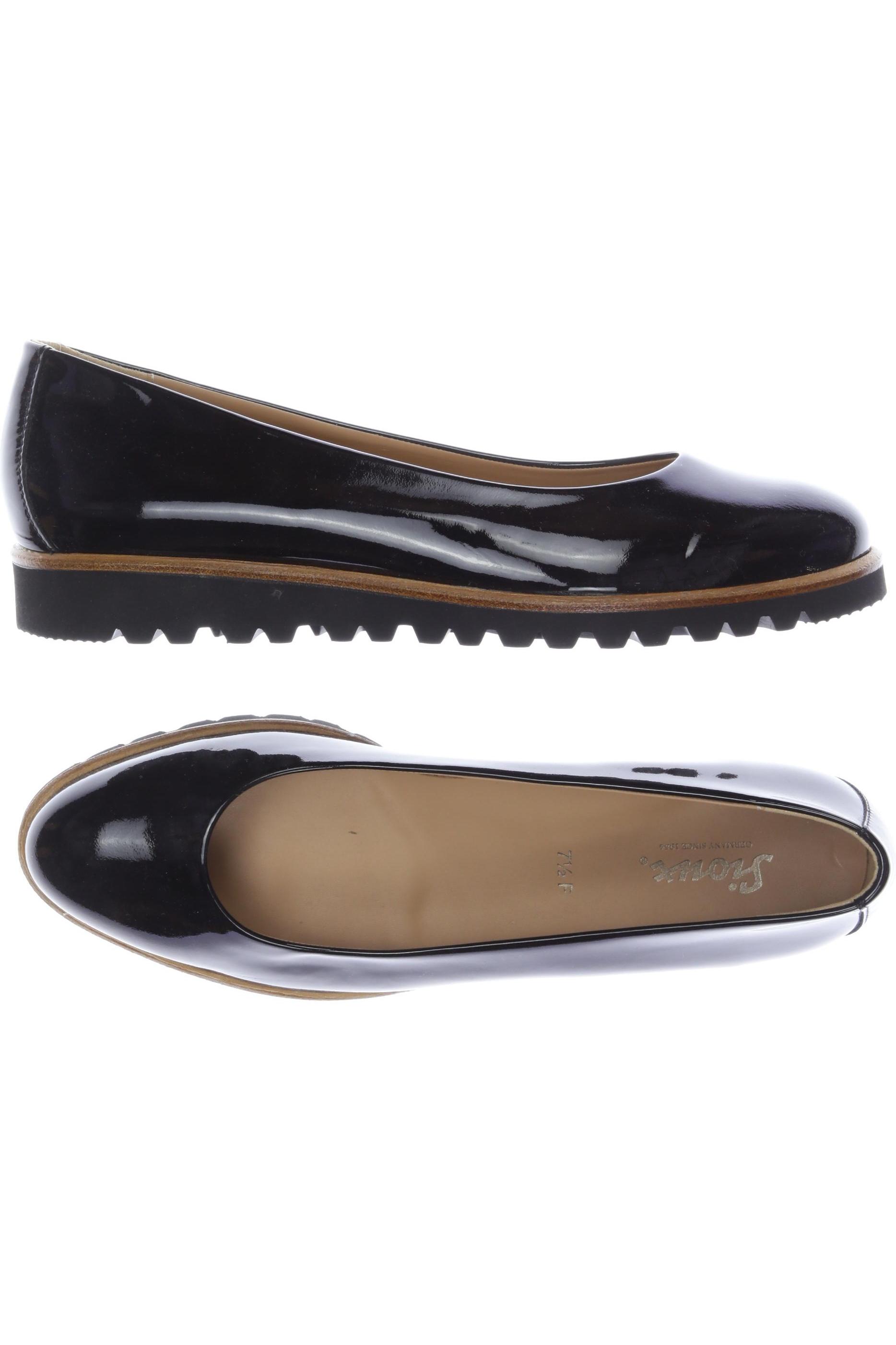 

Sioux Damen Ballerinas, schwarz, Gr. 7.5