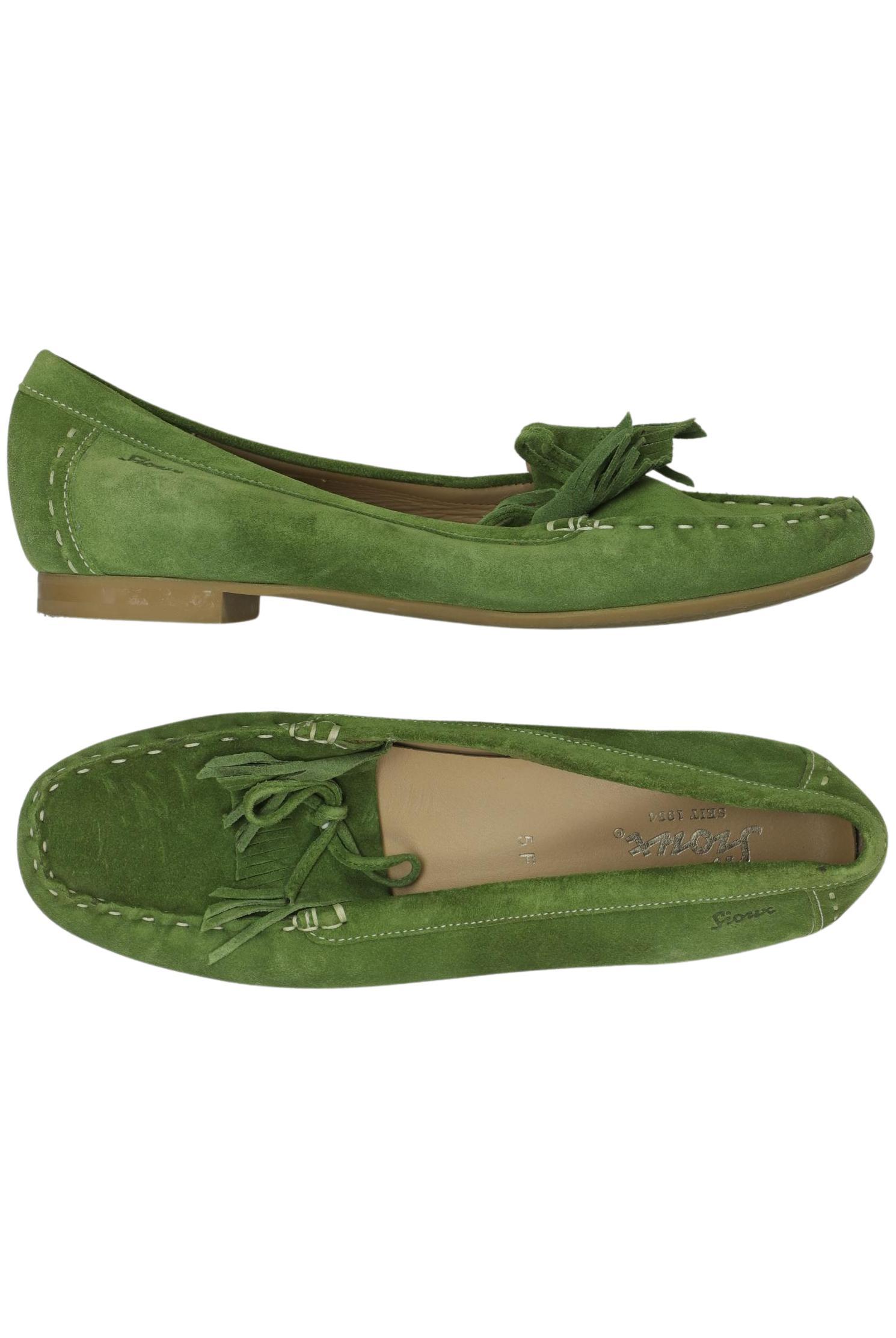 

Sioux Damen Ballerinas, grün, Gr. 5