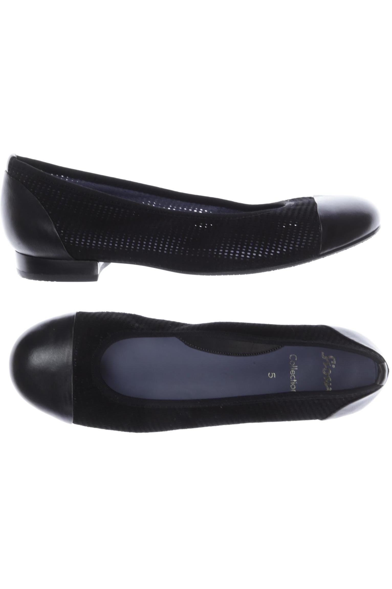 

Sioux Damen Ballerinas, schwarz, Gr. 5