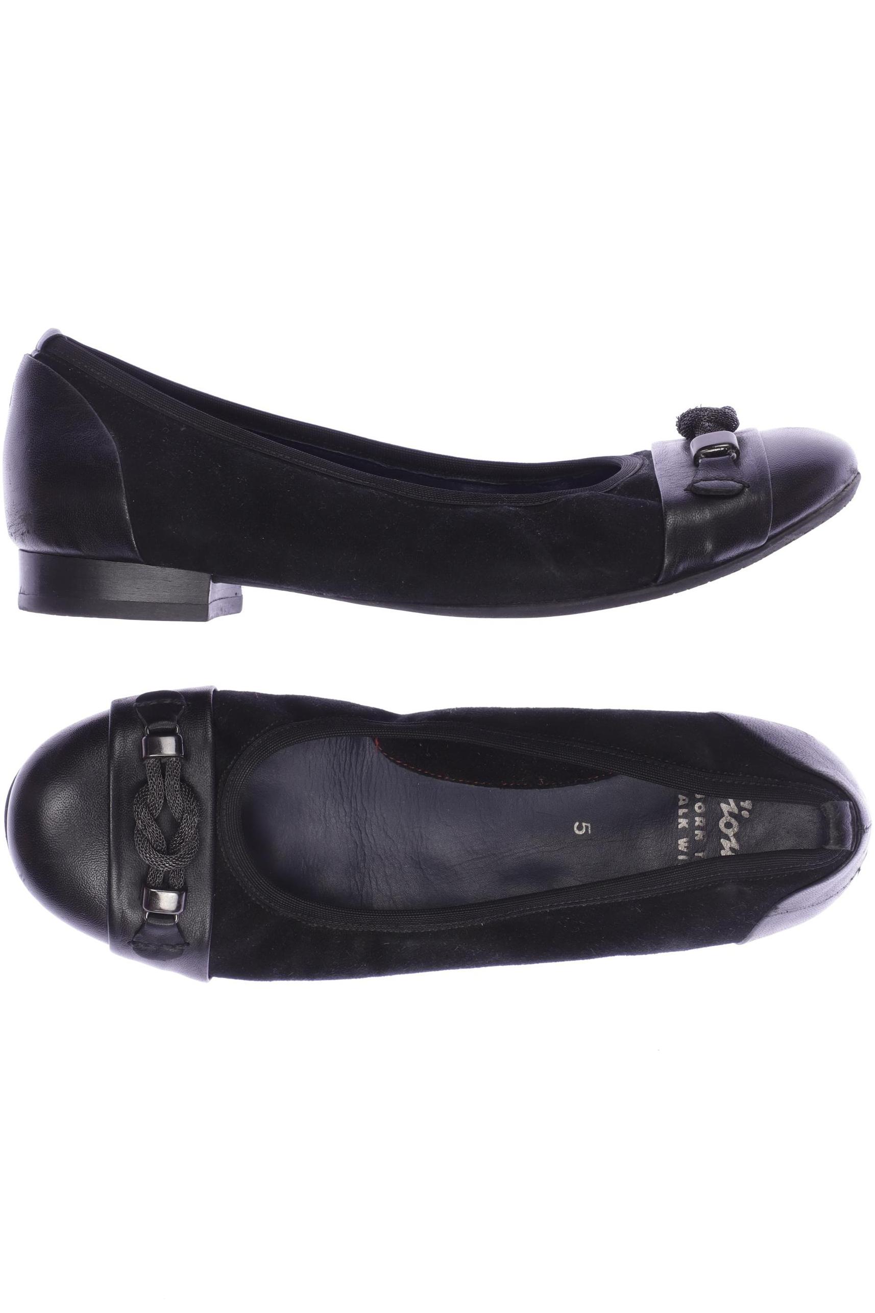 

Sioux Damen Ballerinas, schwarz, Gr. 5
