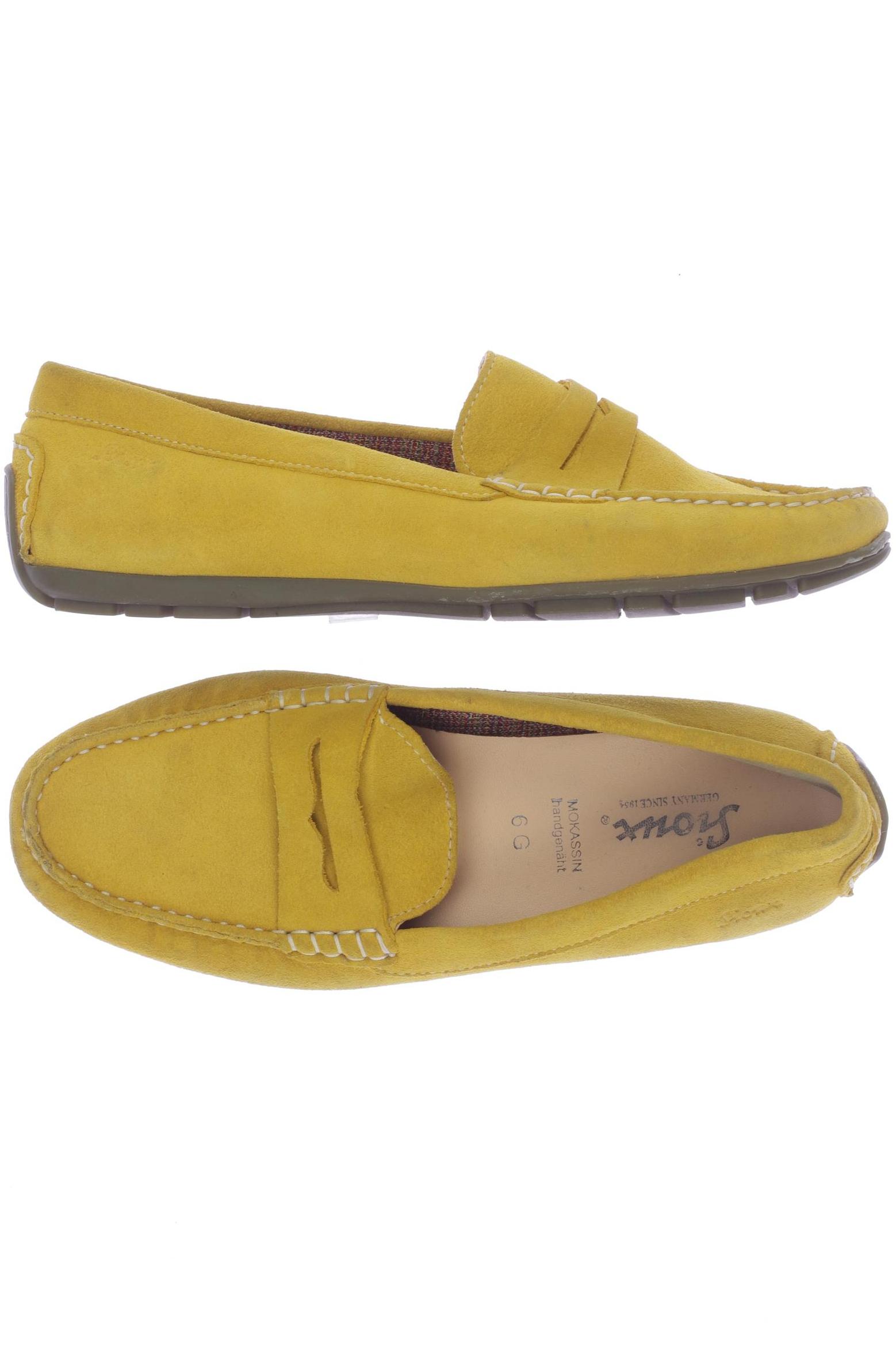 

Sioux Damen Ballerinas, gelb, Gr. 6