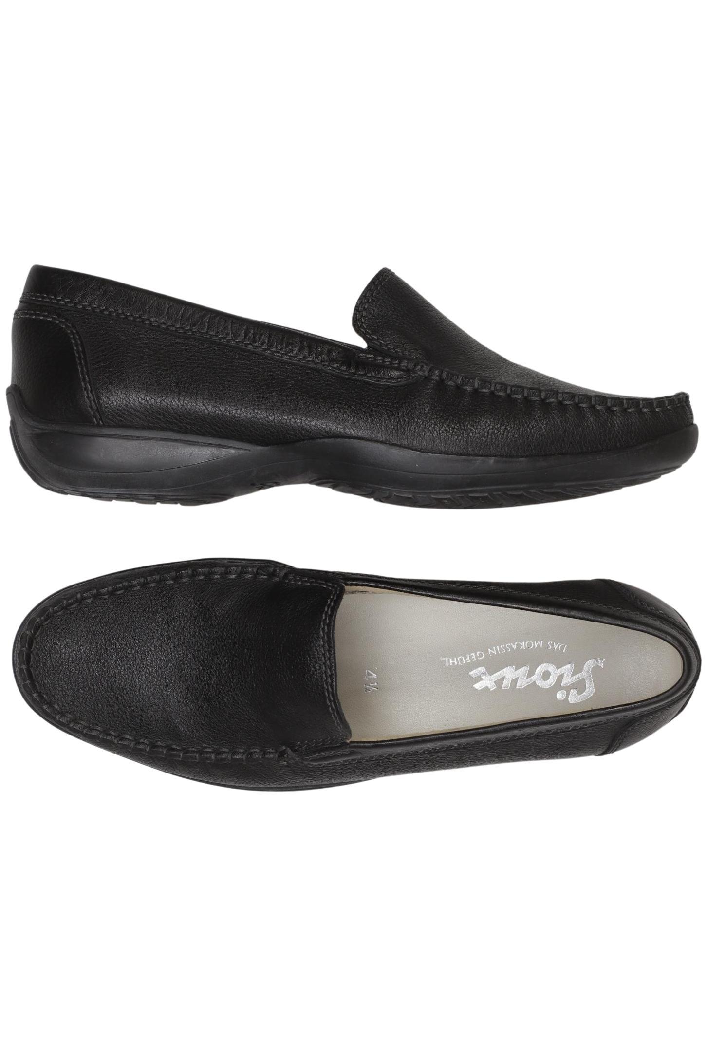

Sioux Damen Halbschuh, schwarz, Gr. 4.5