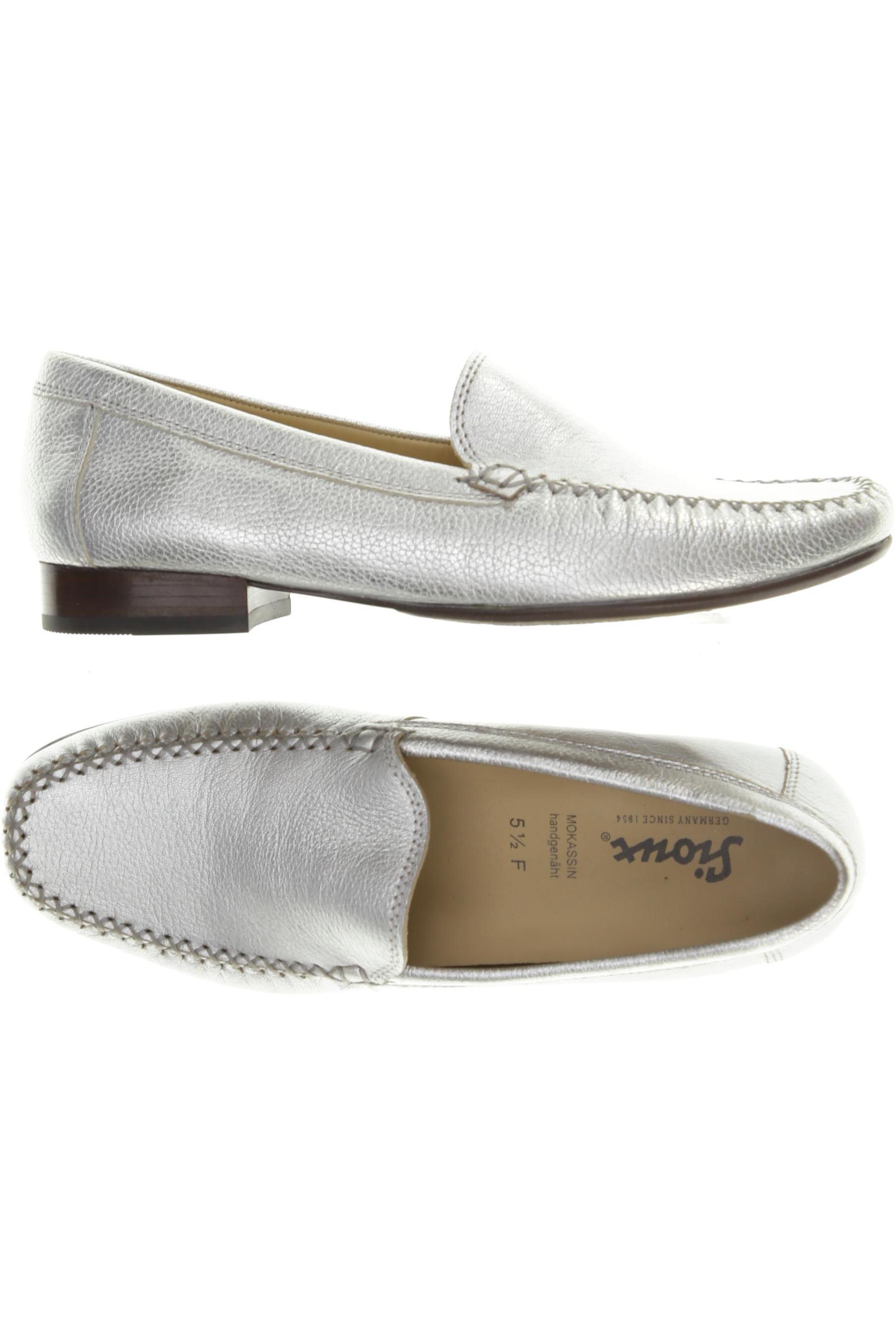 

Sioux Damen Halbschuh, silber, Gr. 5.5