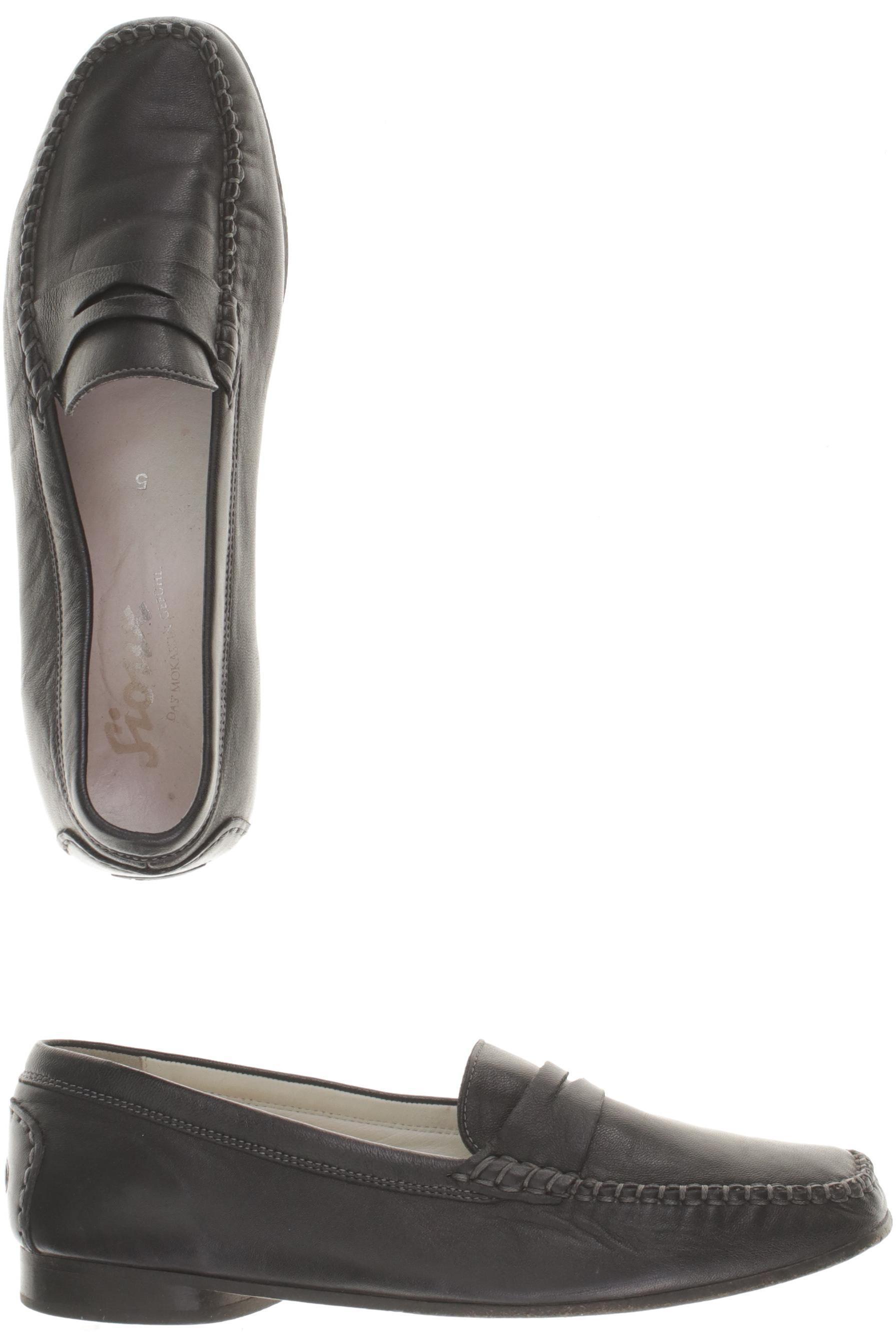 

Sioux Damen Halbschuh, schwarz, Gr. 5