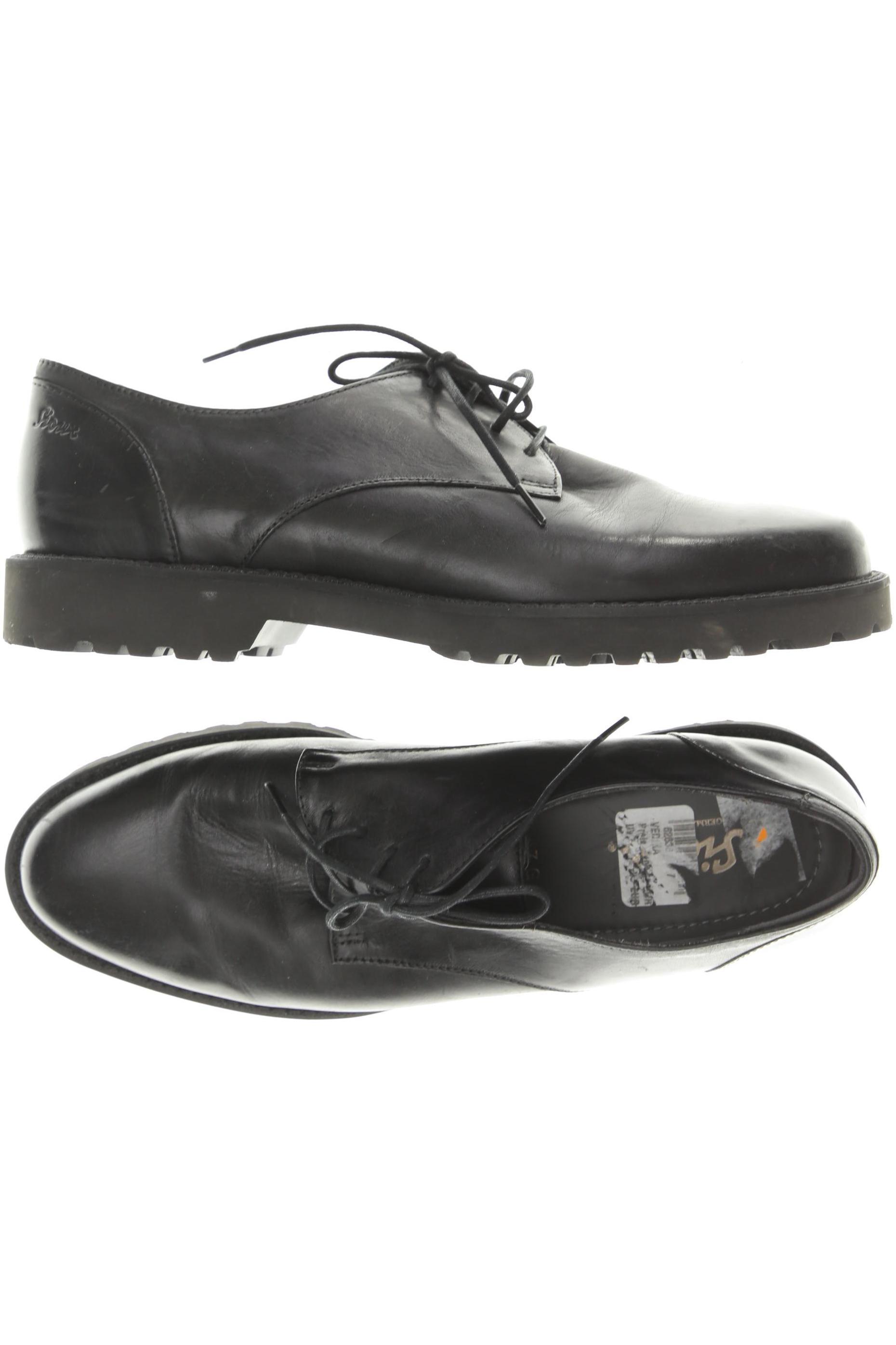 

Sioux Damen Halbschuh, schwarz, Gr. 7