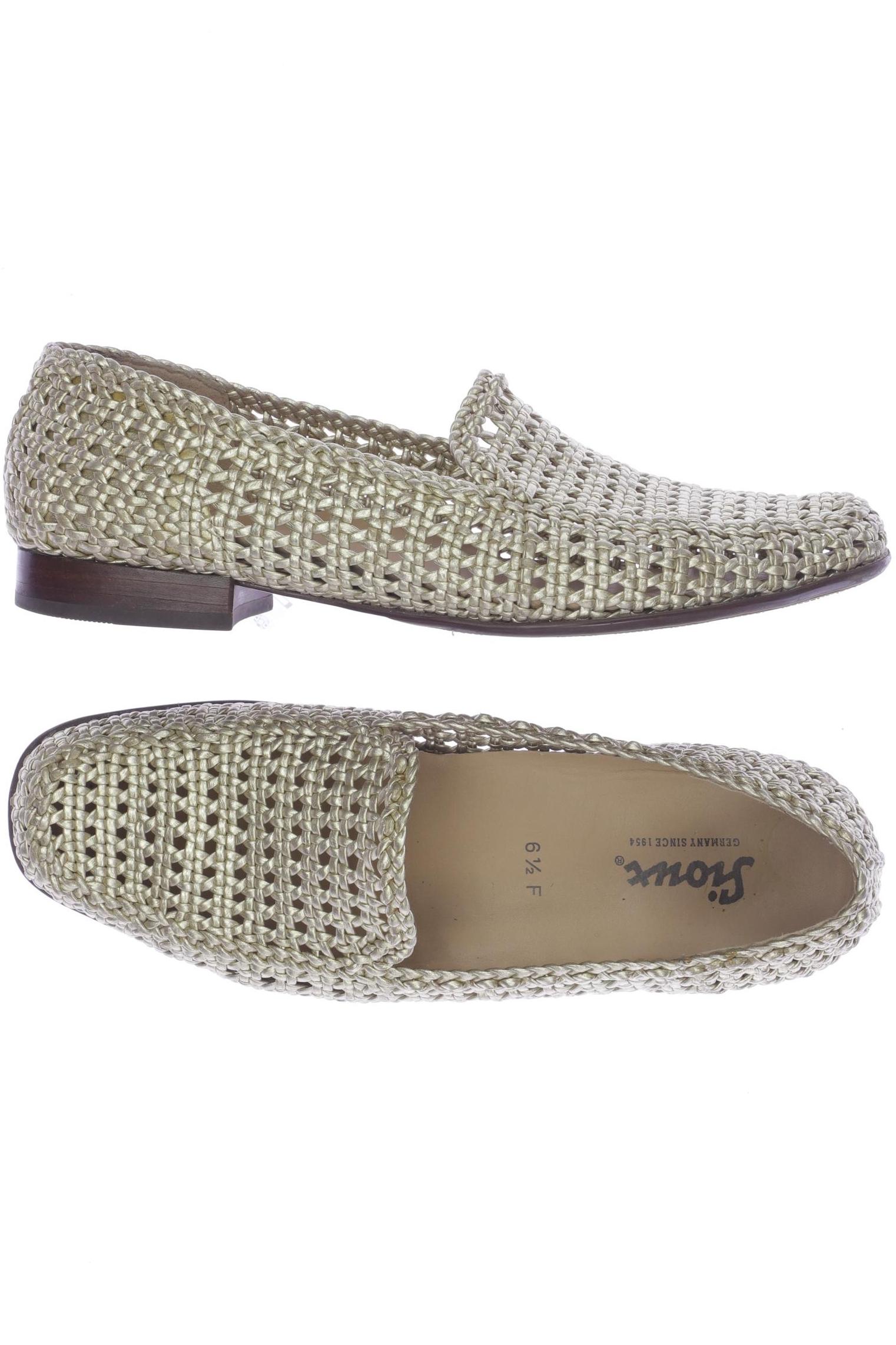 

Sioux Damen Halbschuh, gold, Gr. 6.5