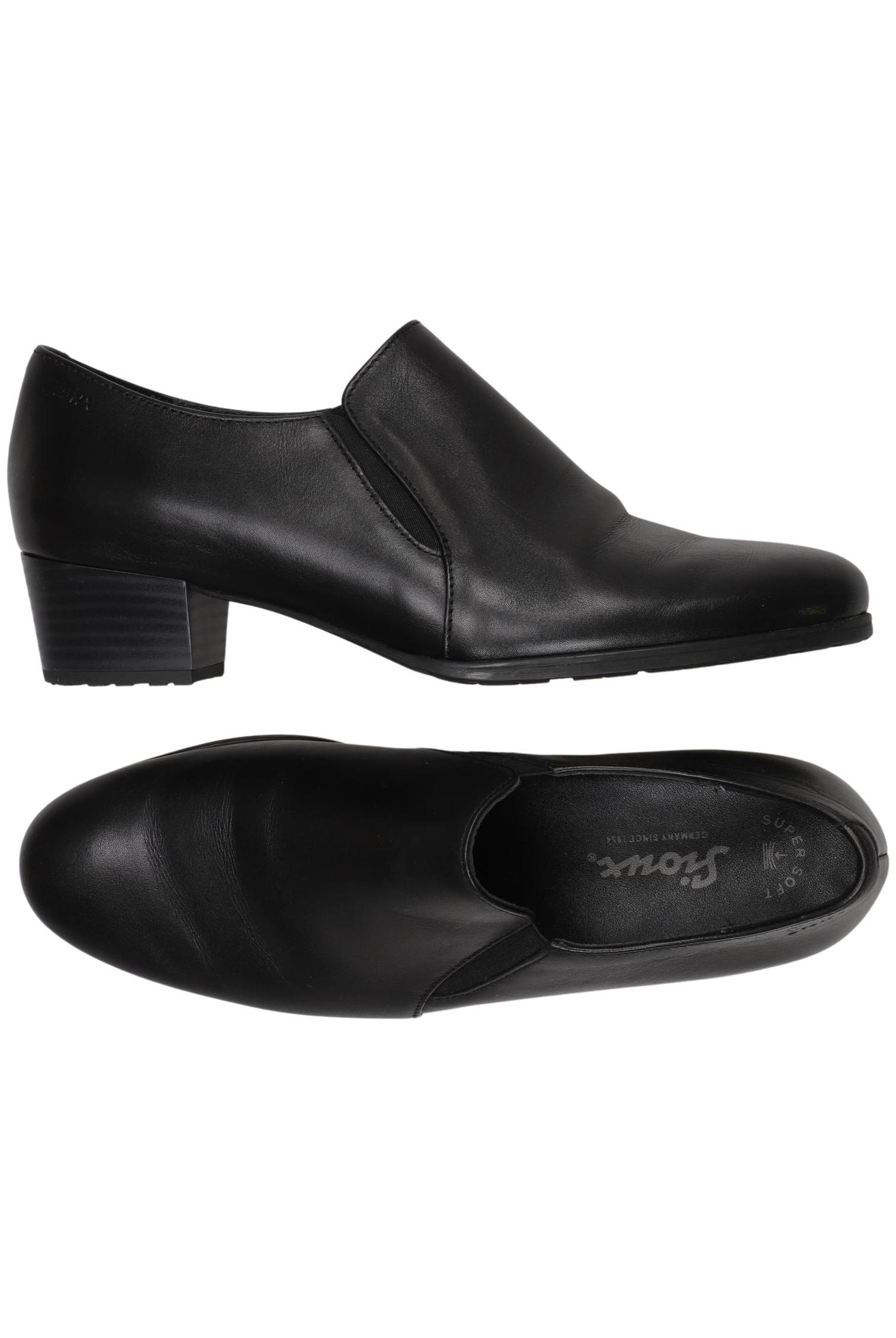 

Sioux Damen Halbschuh, schwarz, Gr. 6