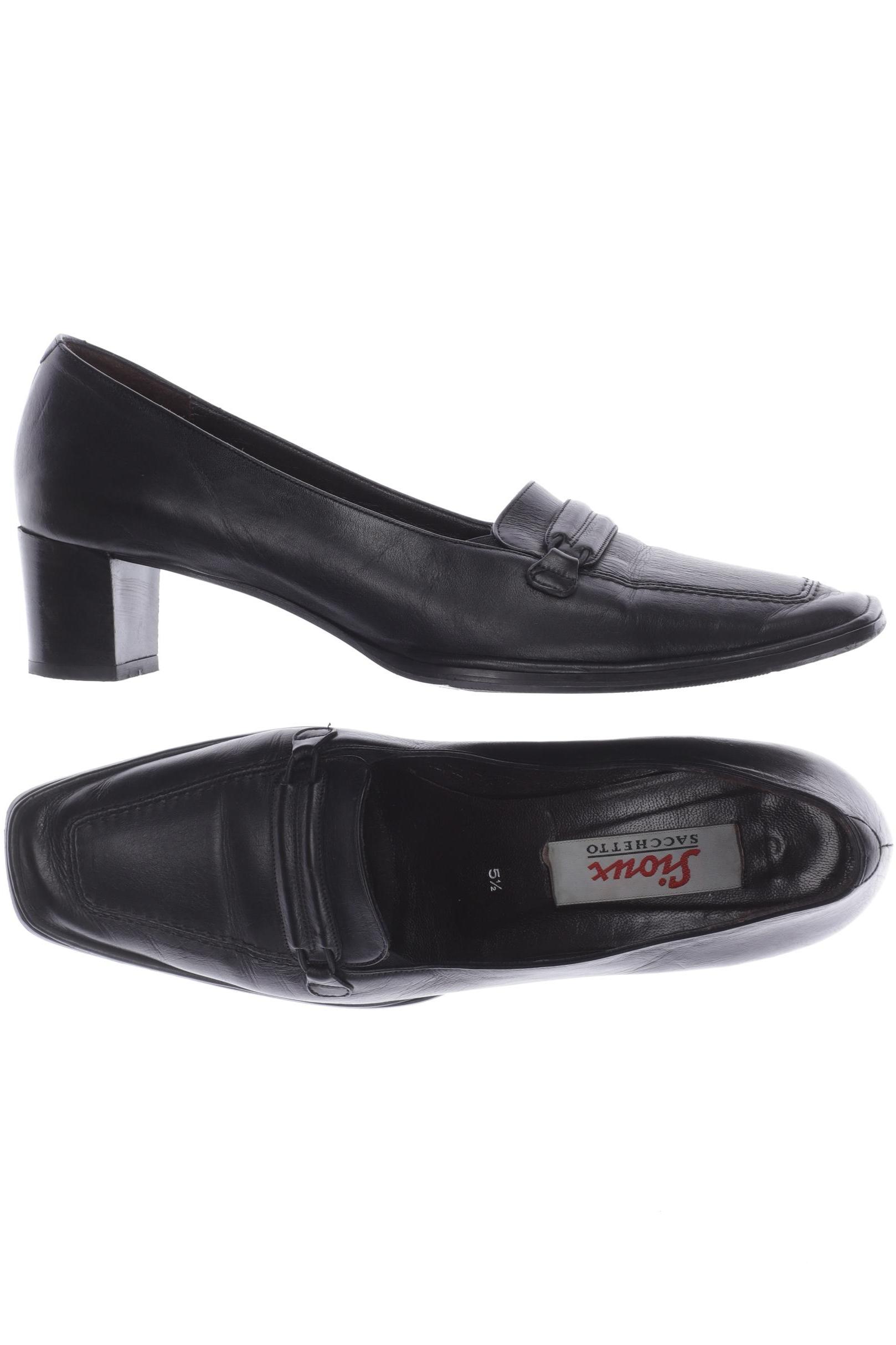 

Sioux Damen Halbschuh, schwarz, Gr. 5.5