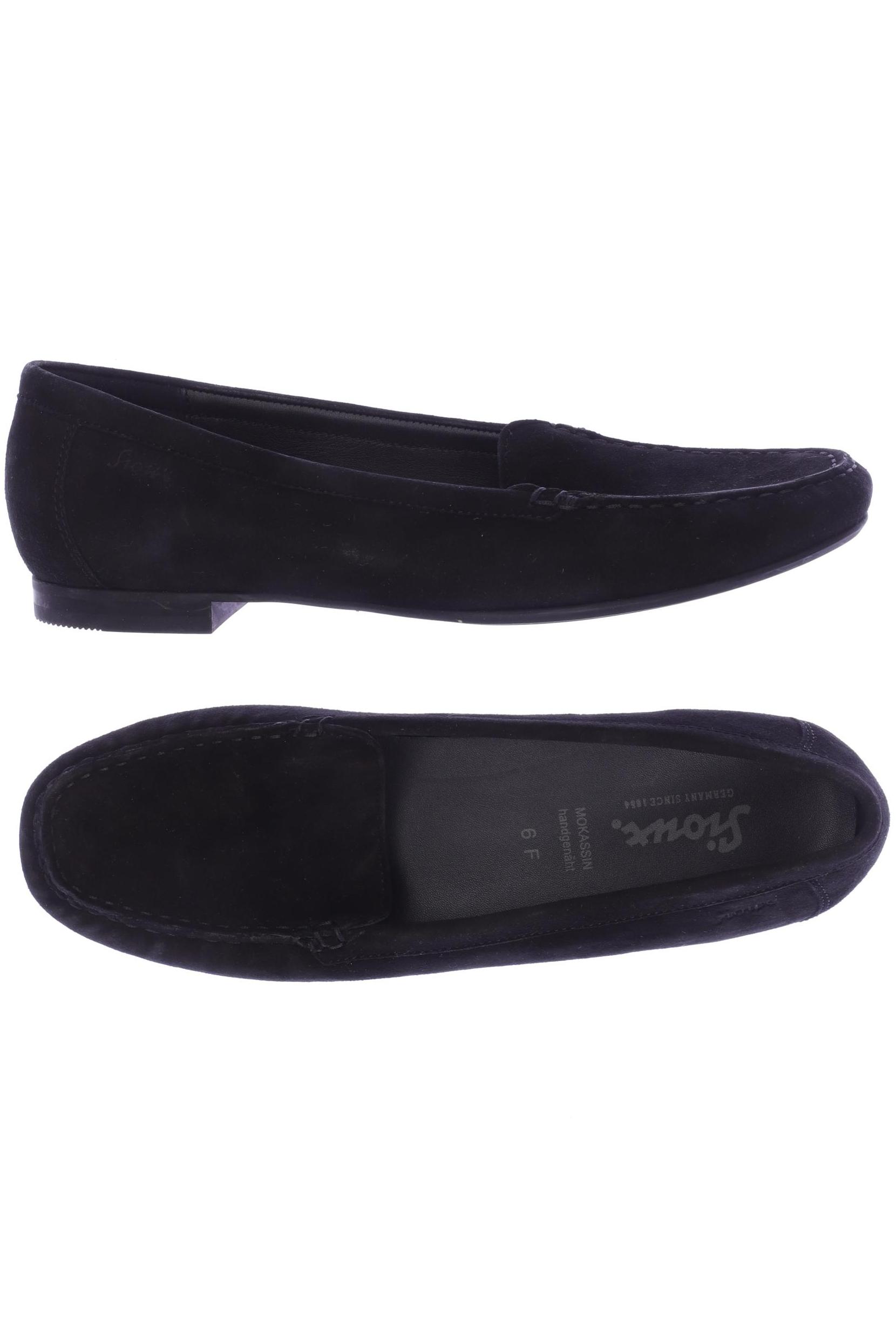 

Sioux Damen Halbschuh, schwarz, Gr. 6