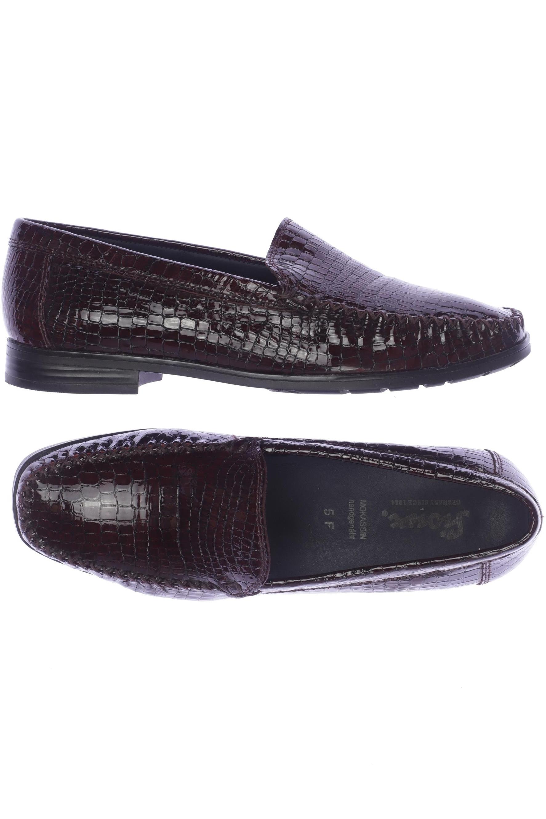 

Sioux Damen Halbschuh, bordeaux, Gr. 5