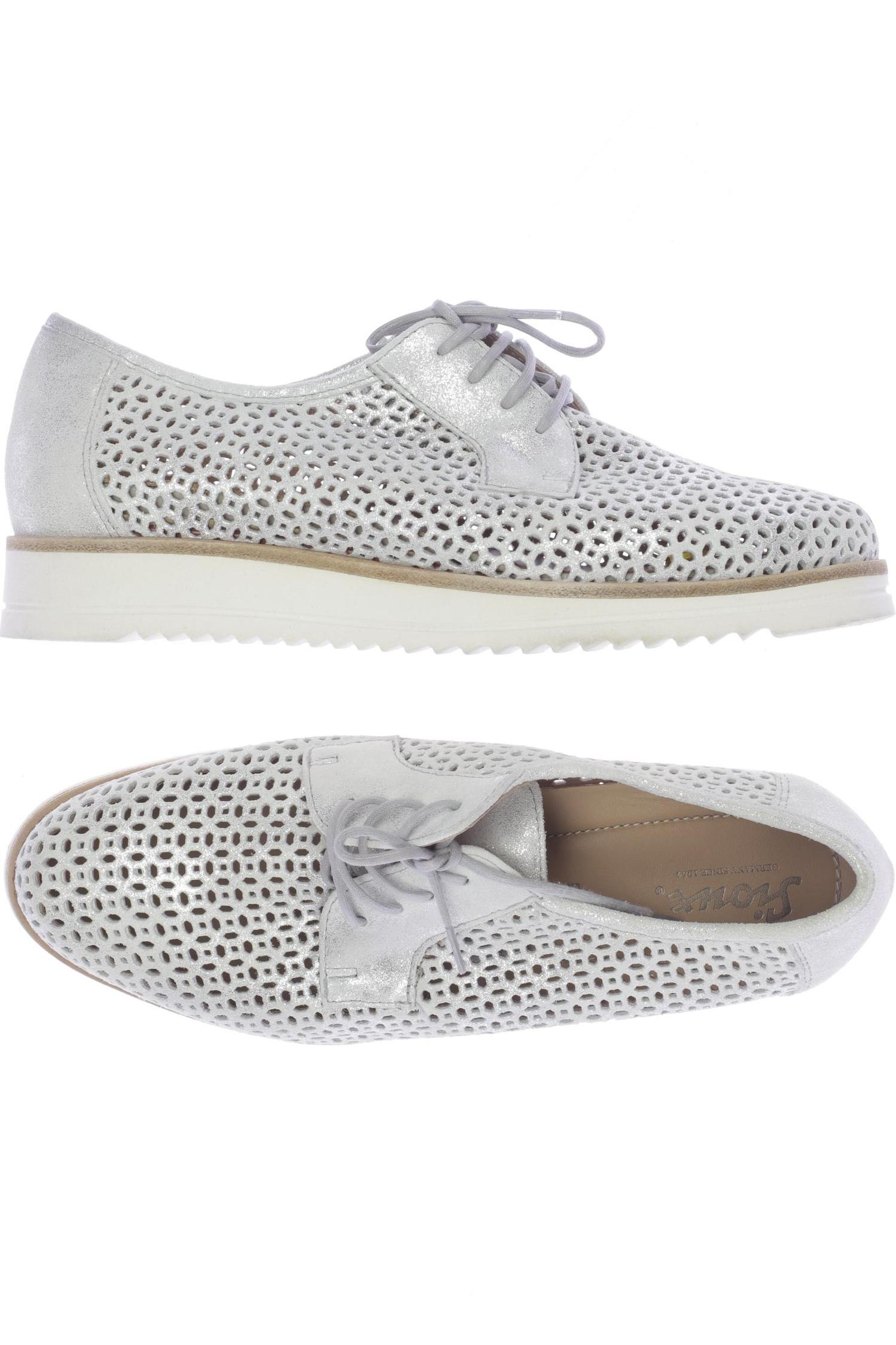 

Sioux Damen Halbschuh, grau, Gr. 5.5