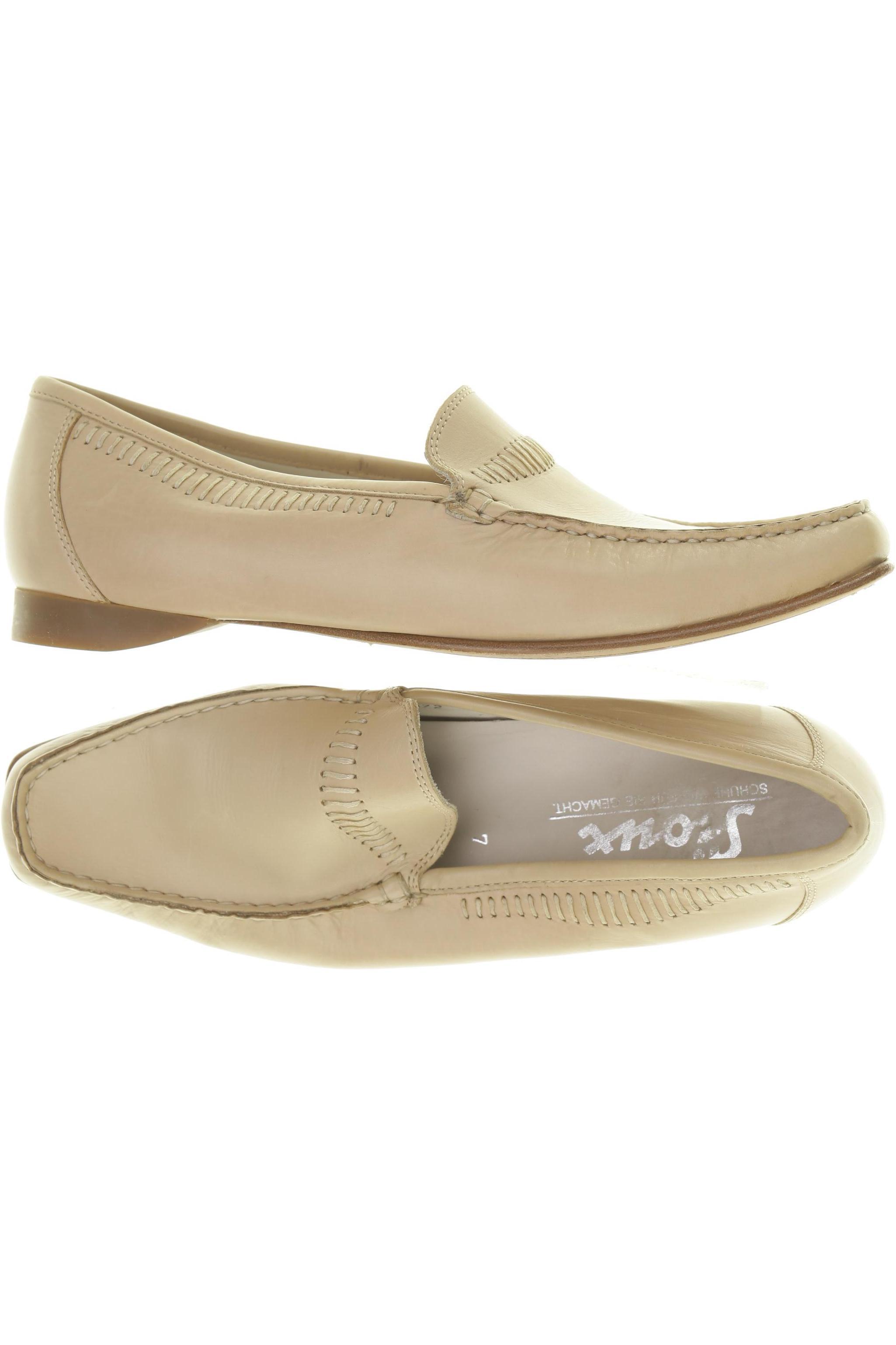 

Sioux Damen Halbschuh, beige, Gr. 7