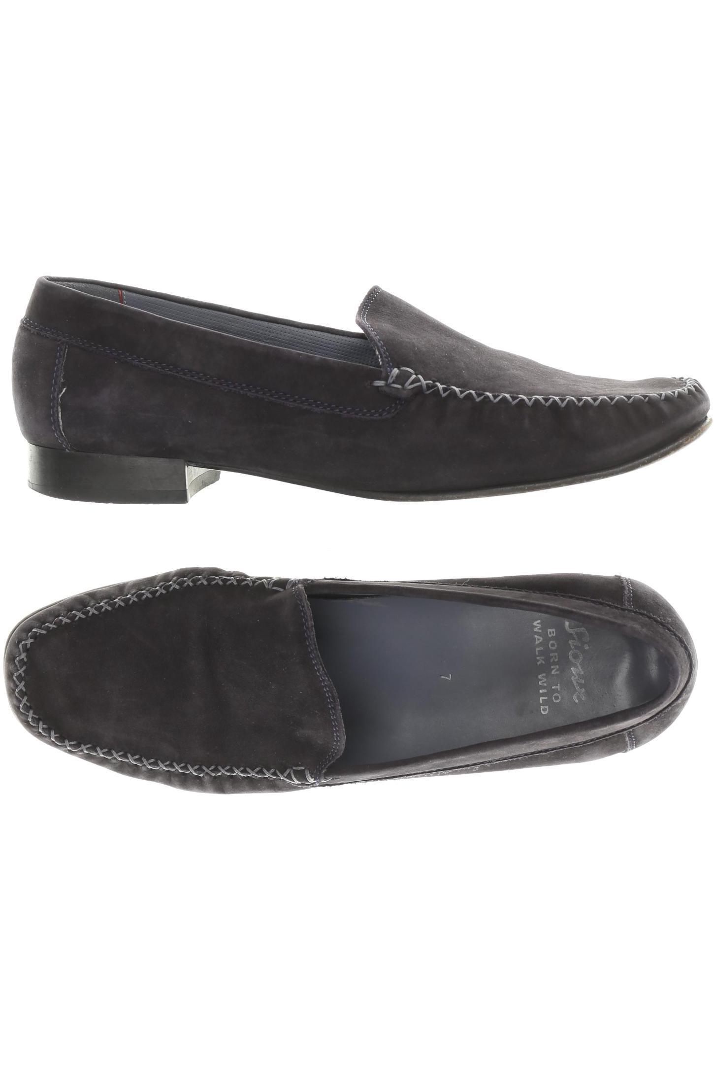 

Sioux Damen Halbschuh, blau, Gr. 7