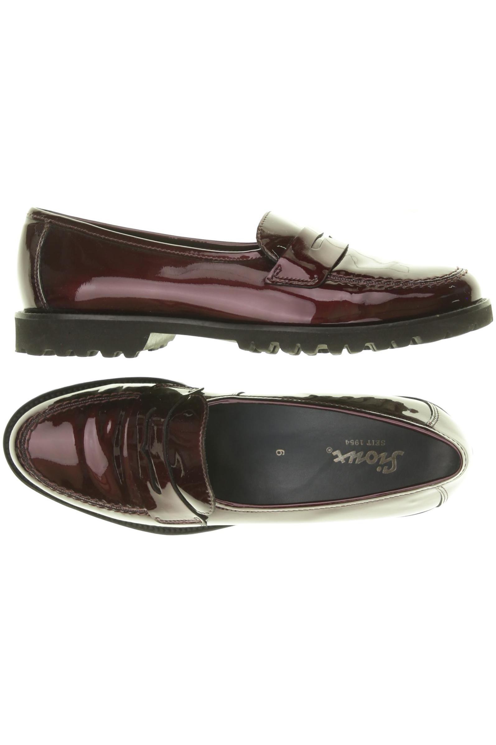 

Sioux Damen Halbschuh, rot, Gr. 6