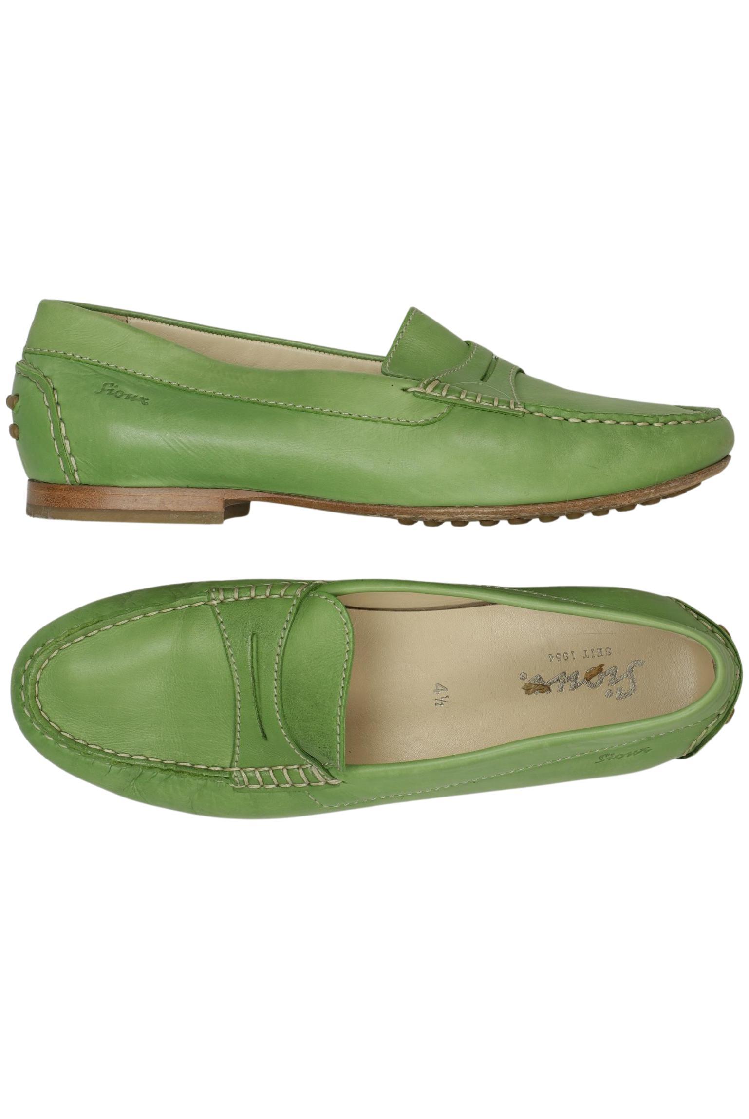 

Sioux Damen Halbschuh, grün, Gr. 4.5