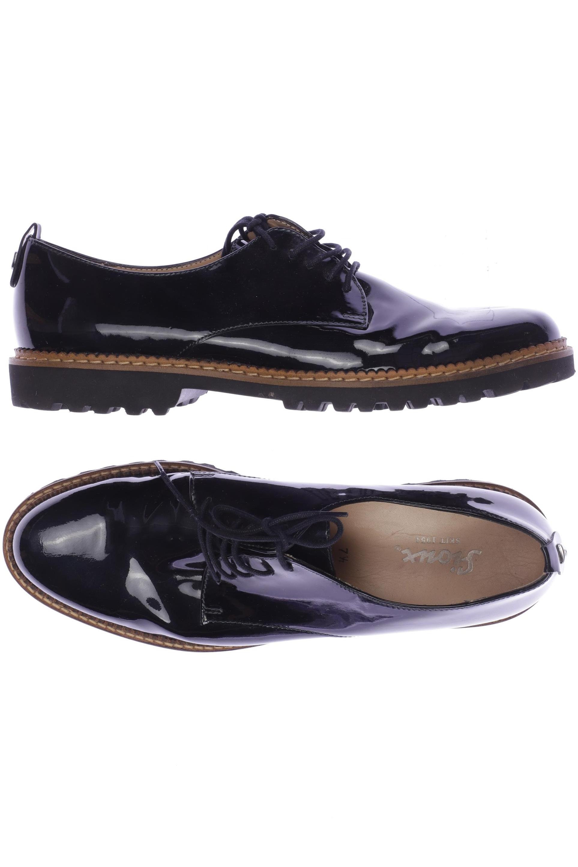 

Sioux Damen Halbschuh, marineblau, Gr. 7.5