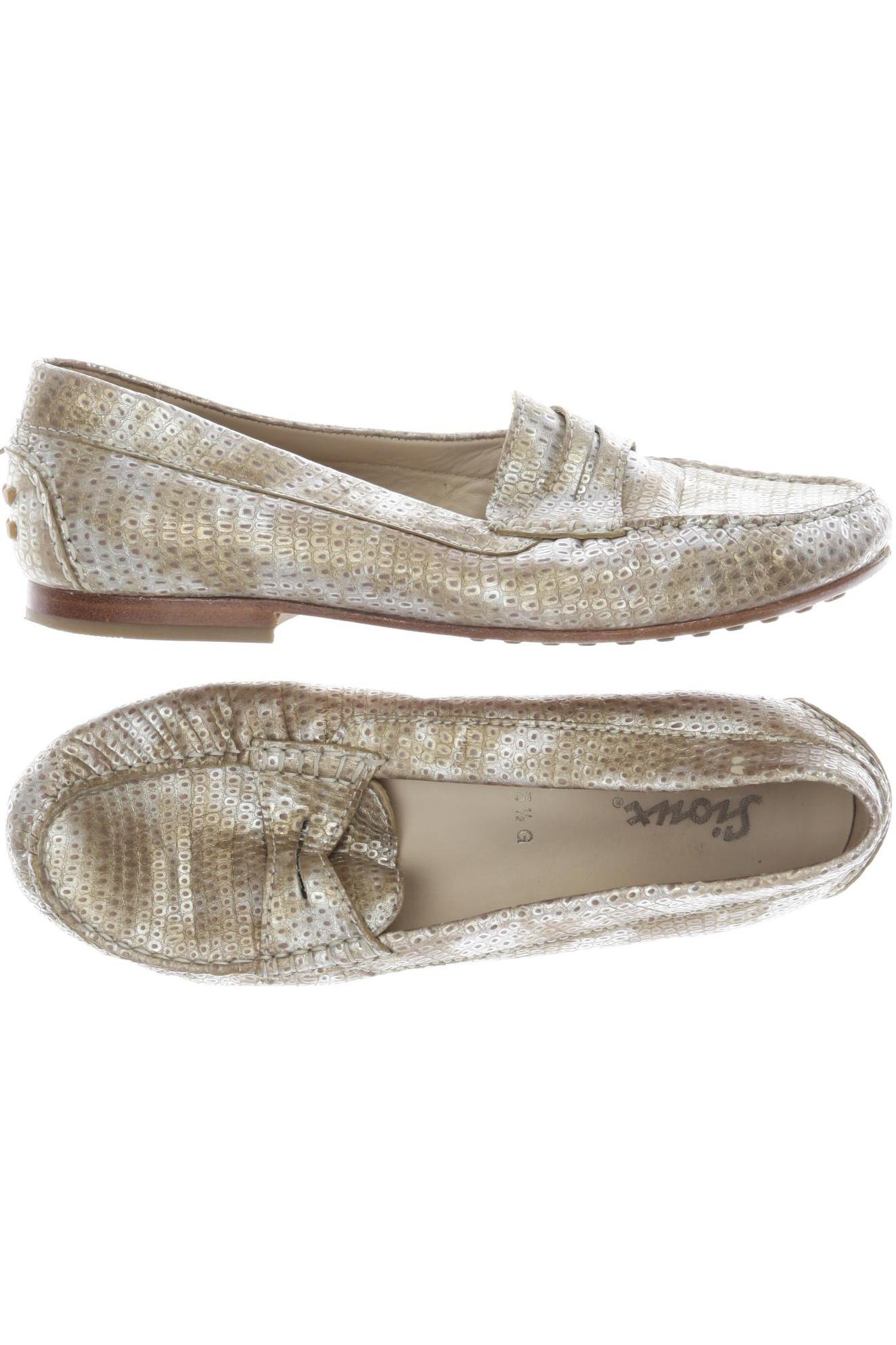 

Sioux Damen Halbschuh, beige, Gr. 5.5