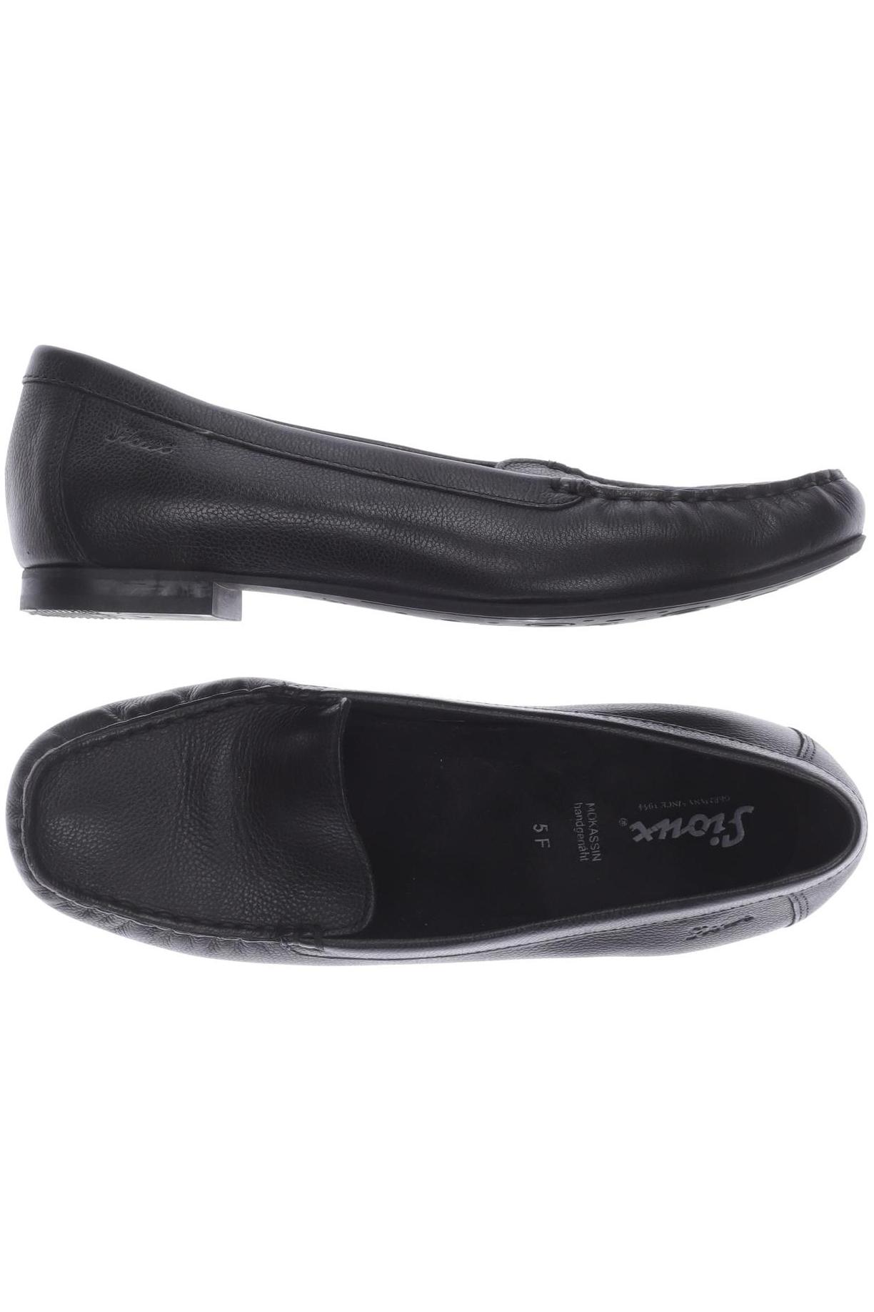 

Sioux Damen Halbschuh, schwarz, Gr. 5