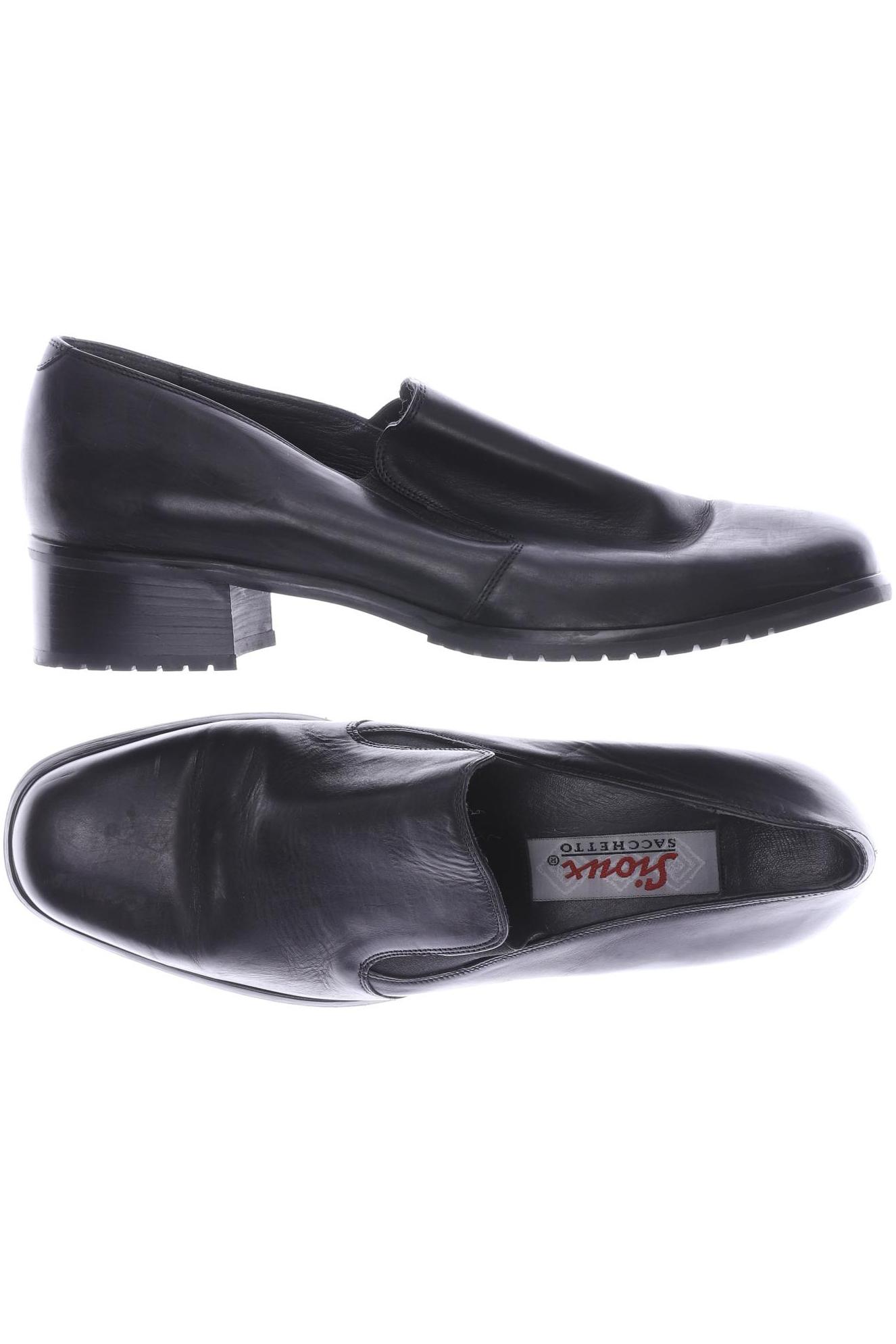 

Sioux Damen Halbschuh, schwarz