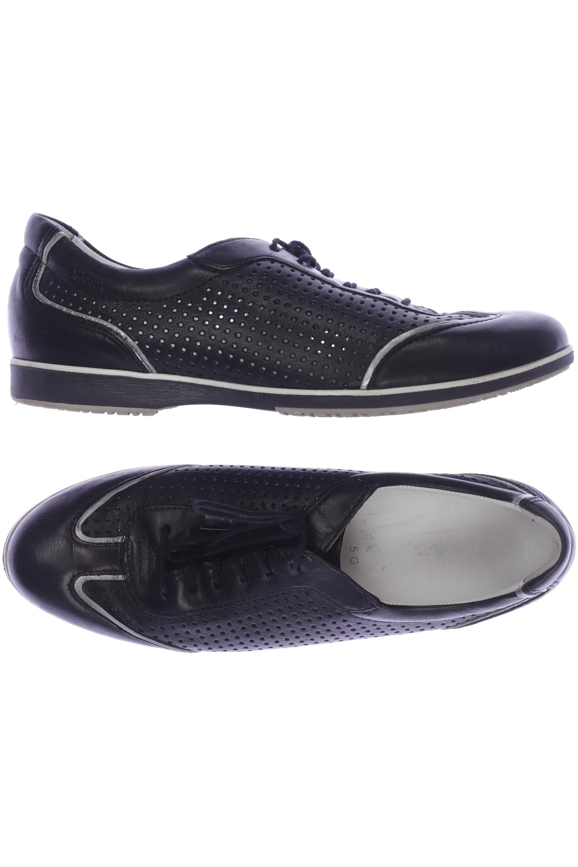 

Sioux Damen Halbschuh, schwarz, Gr. 5