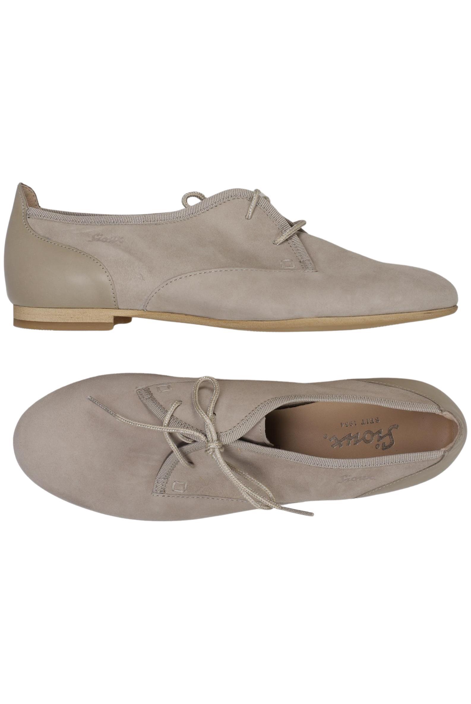 

Sioux Damen Halbschuh, beige, Gr. 5