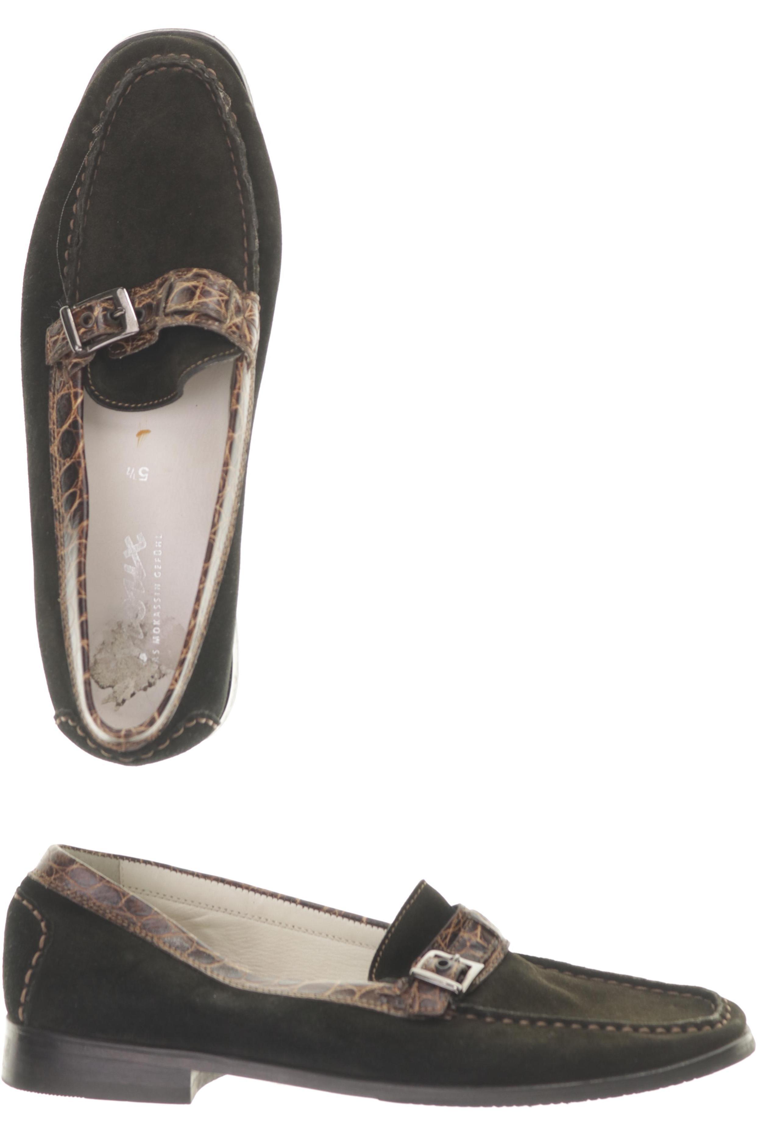 

Sioux Damen Halbschuh, schwarz, Gr. 5.5