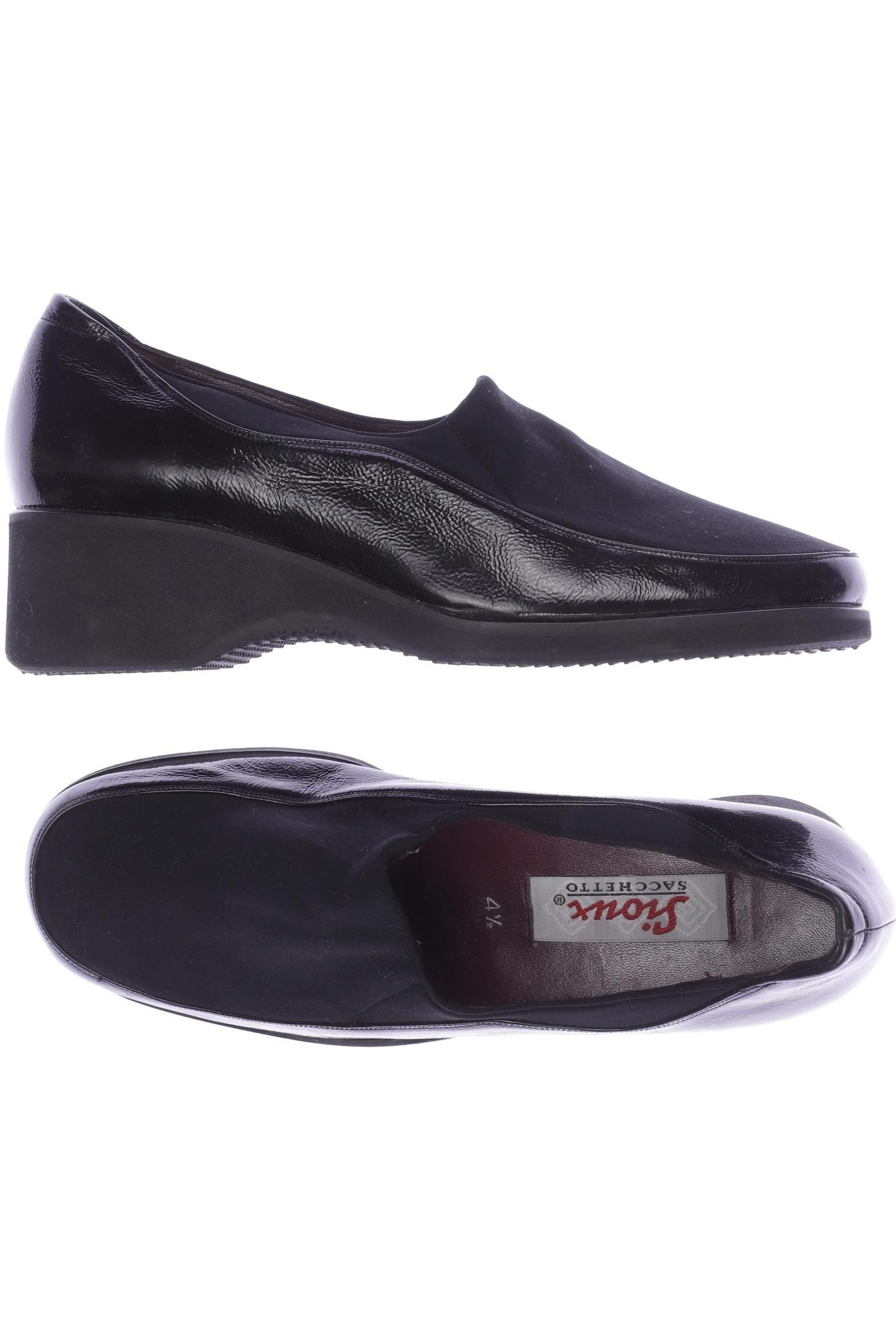 

Sioux Damen Halbschuh, schwarz