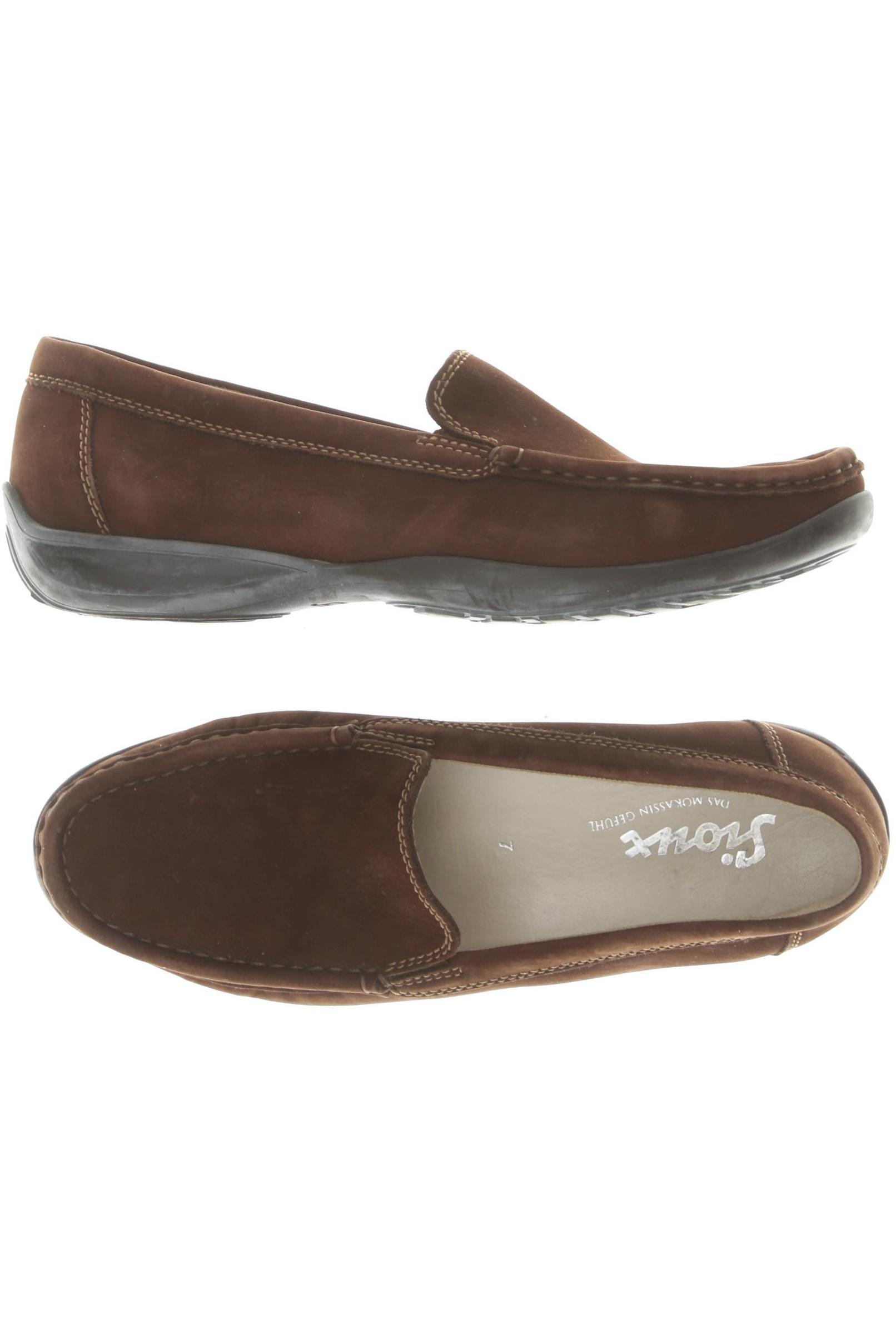 

Sioux Damen Halbschuh, braun, Gr. 7