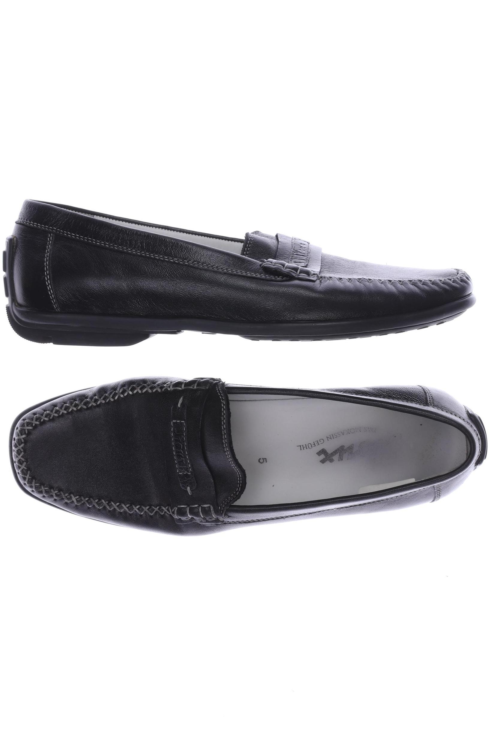 

Sioux Damen Halbschuh, schwarz