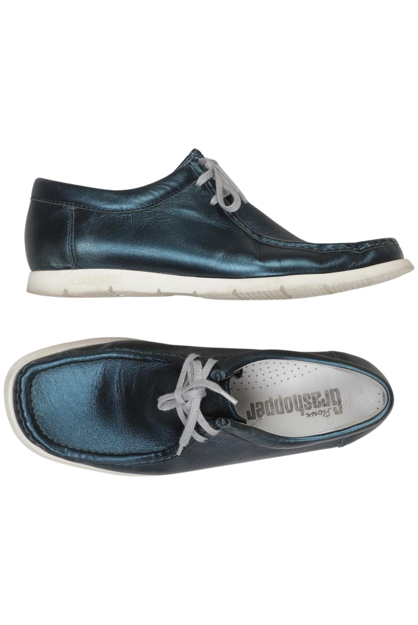 

Sioux Damen Halbschuh, blau, Gr. 7.5