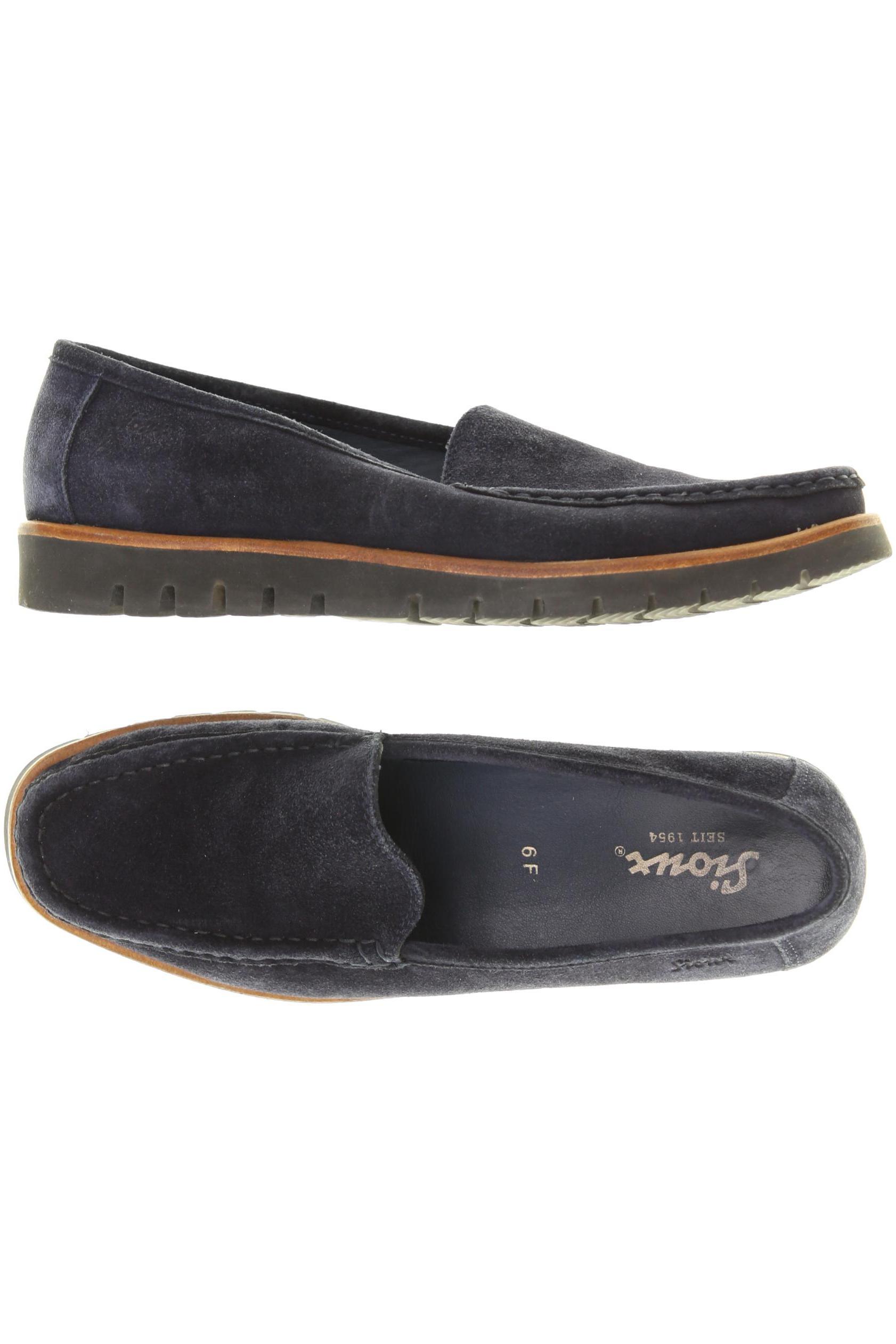 

Sioux Damen Halbschuh, blau, Gr. 6