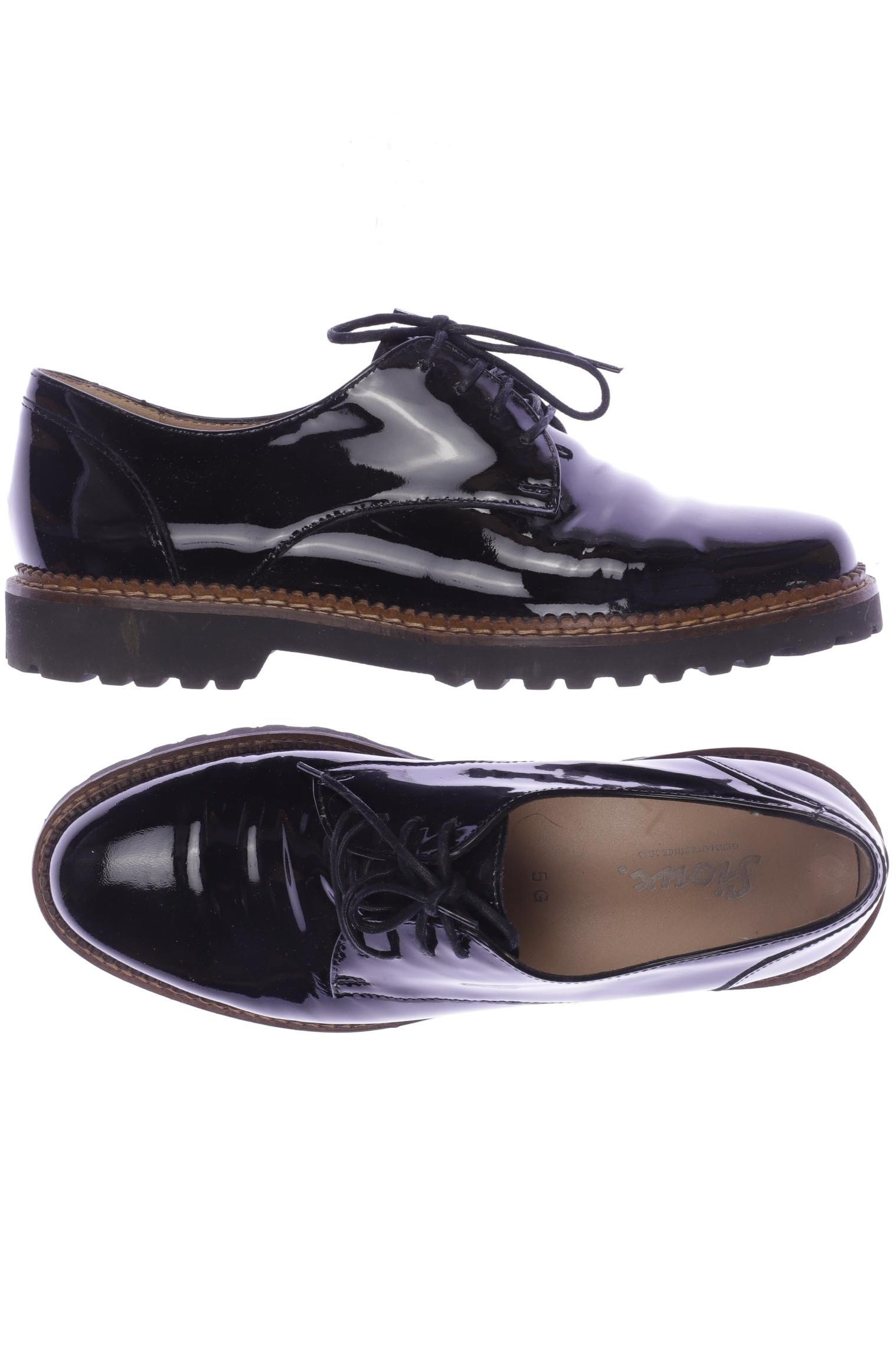 

Sioux Damen Halbschuh, schwarz, Gr. 5