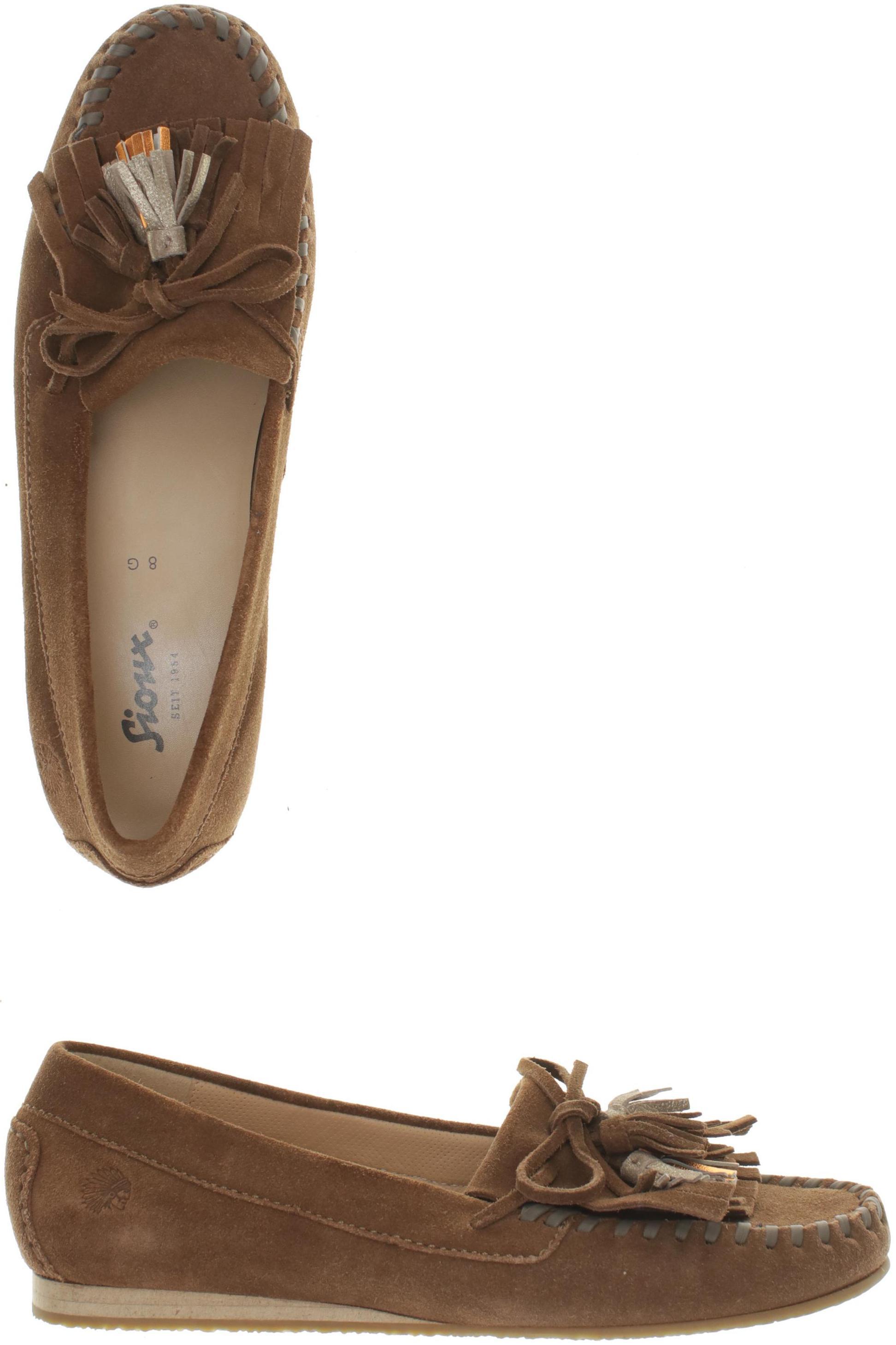 

Sioux Damen Halbschuh, braun, Gr. 8