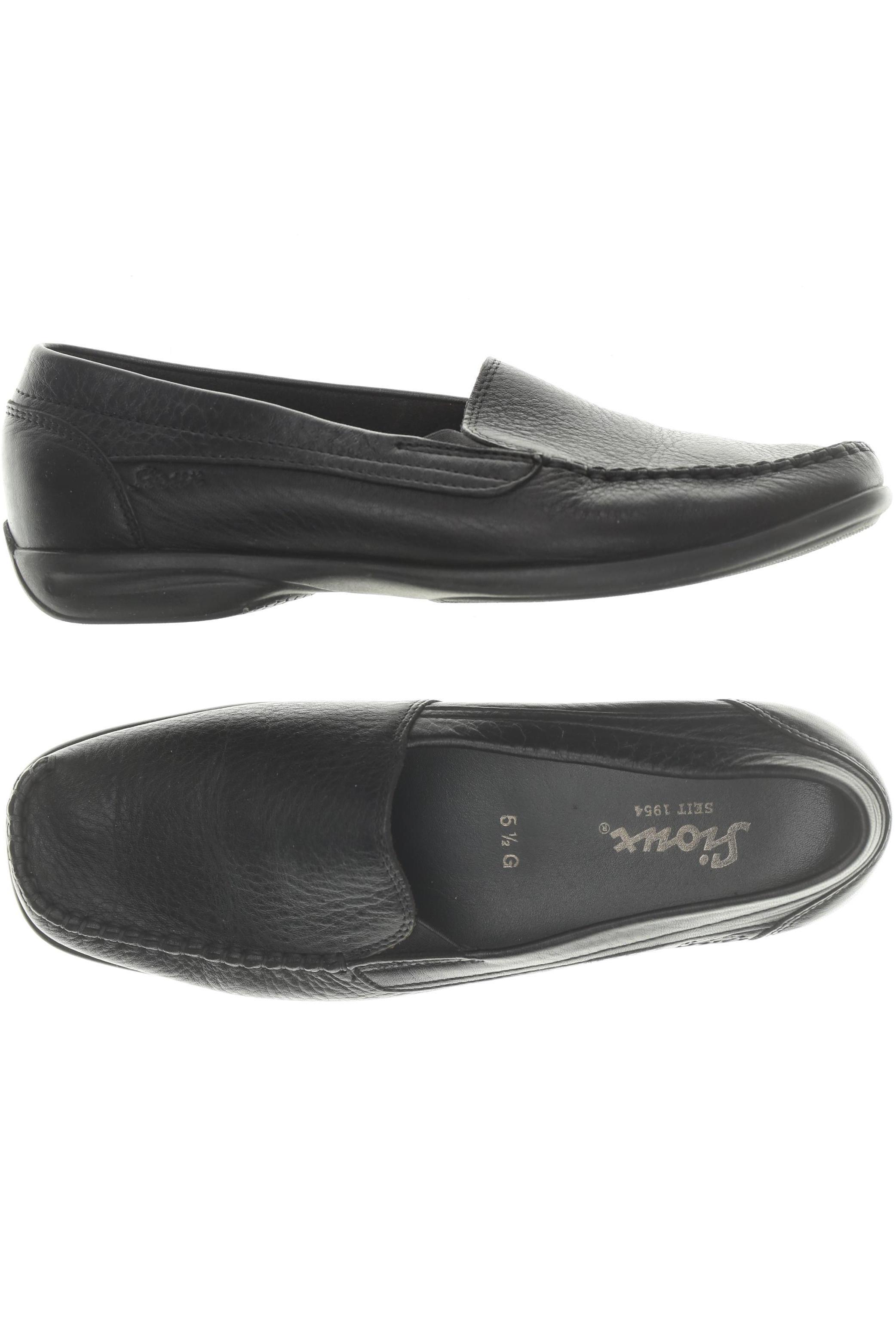 

Sioux Damen Halbschuh, schwarz, Gr. 5.5
