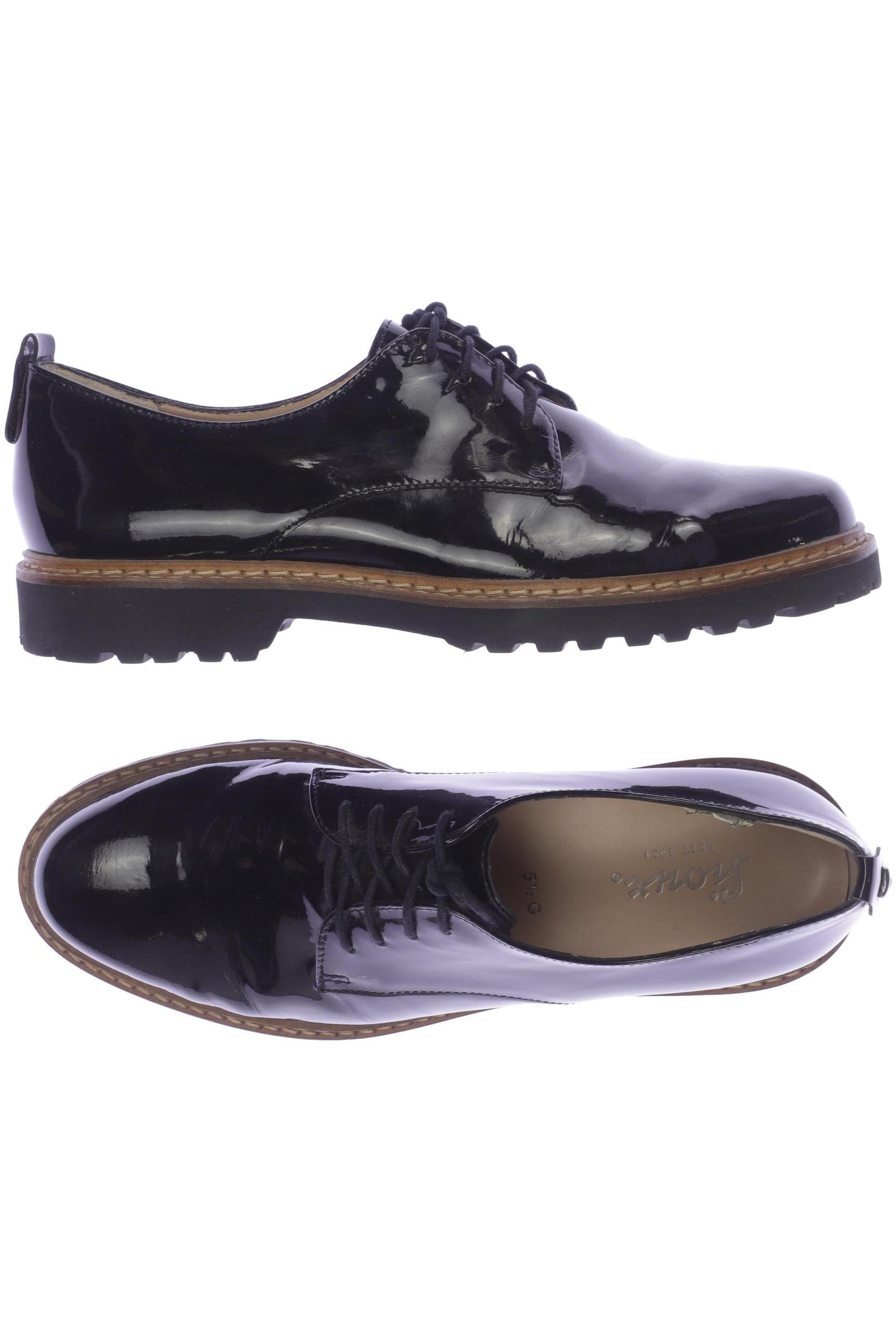 

Sioux Damen Halbschuh, schwarz, Gr. 5.5