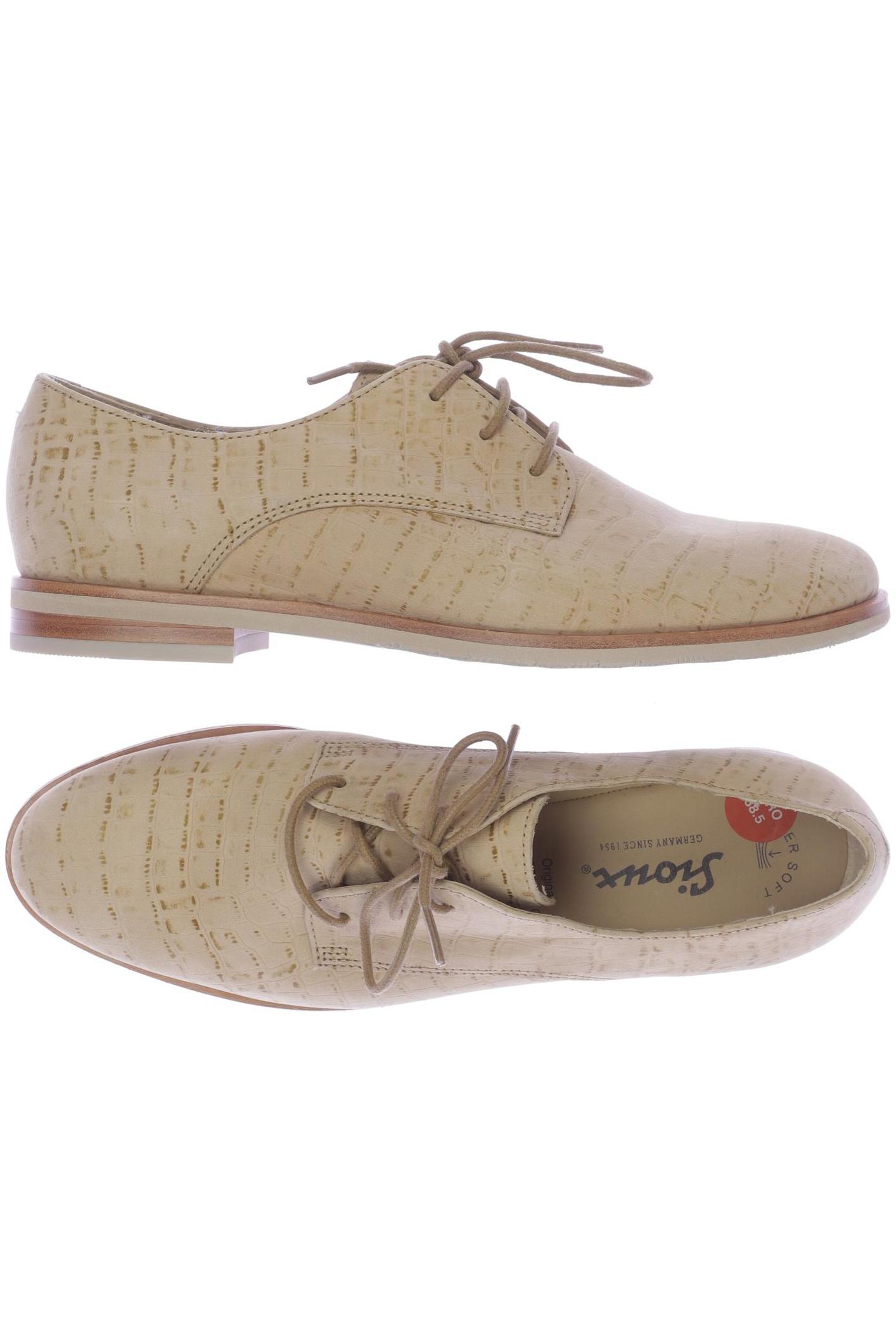

Sioux Damen Halbschuh, beige, Gr. 38.5