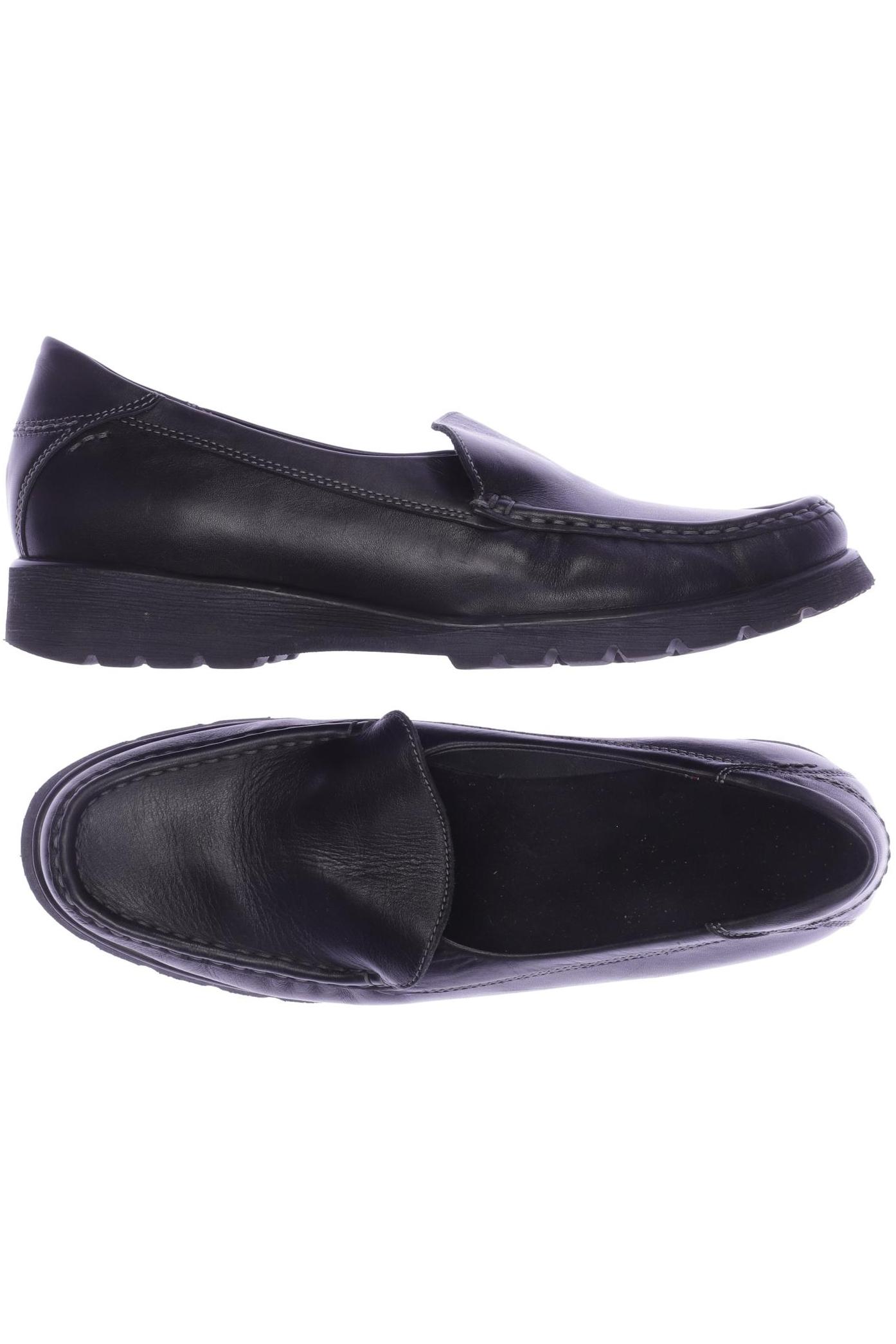 

Sioux Damen Halbschuh, schwarz, Gr. 5.5