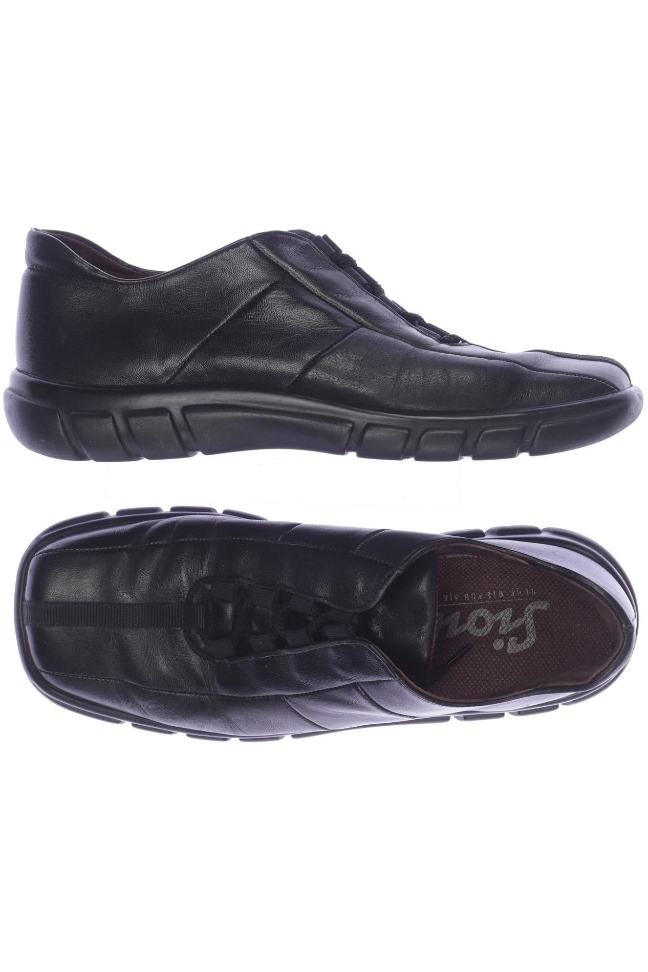 

Sioux Damen Halbschuh, schwarz, Gr. 36
