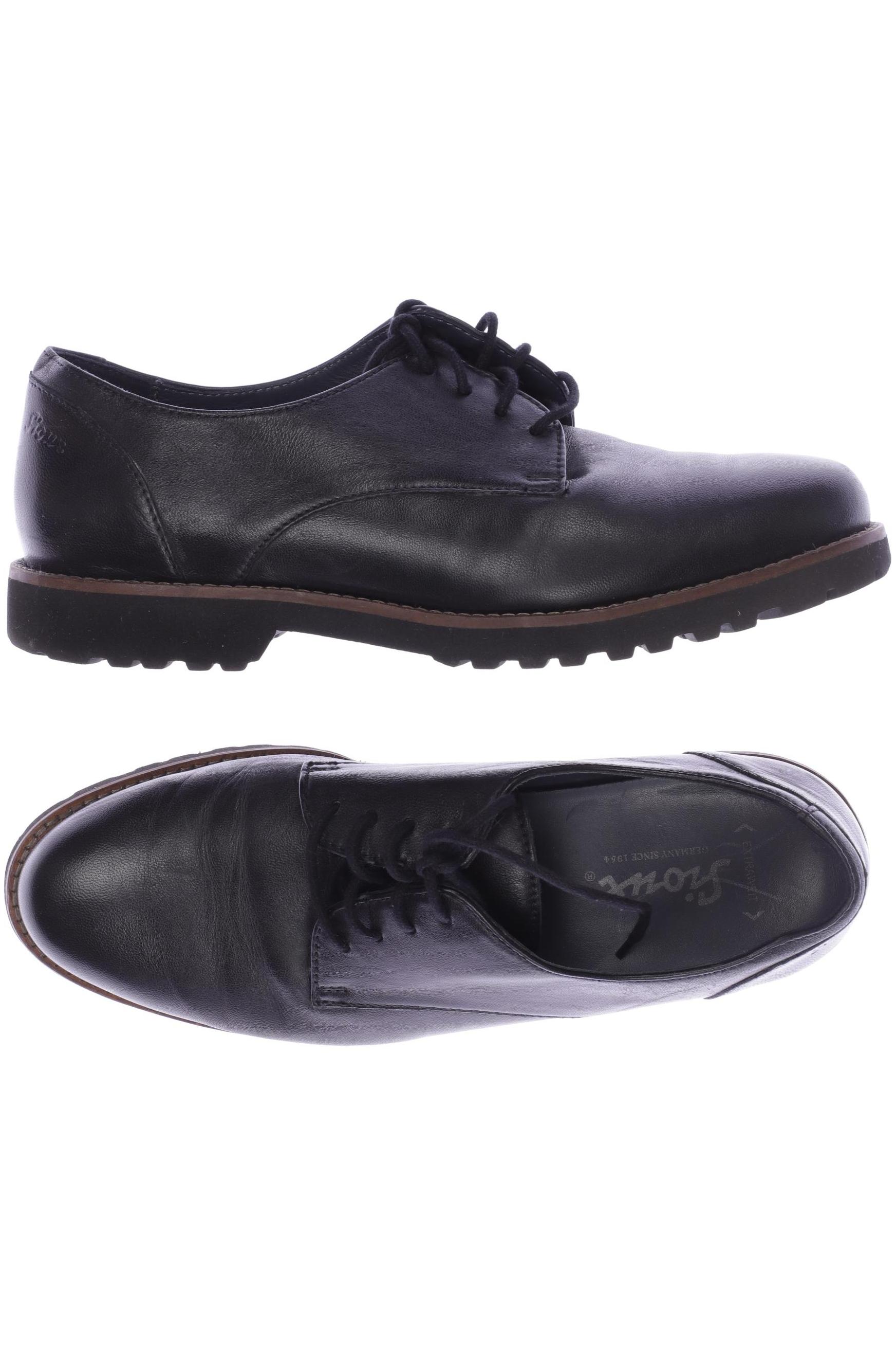 

Sioux Damen Halbschuh, schwarz